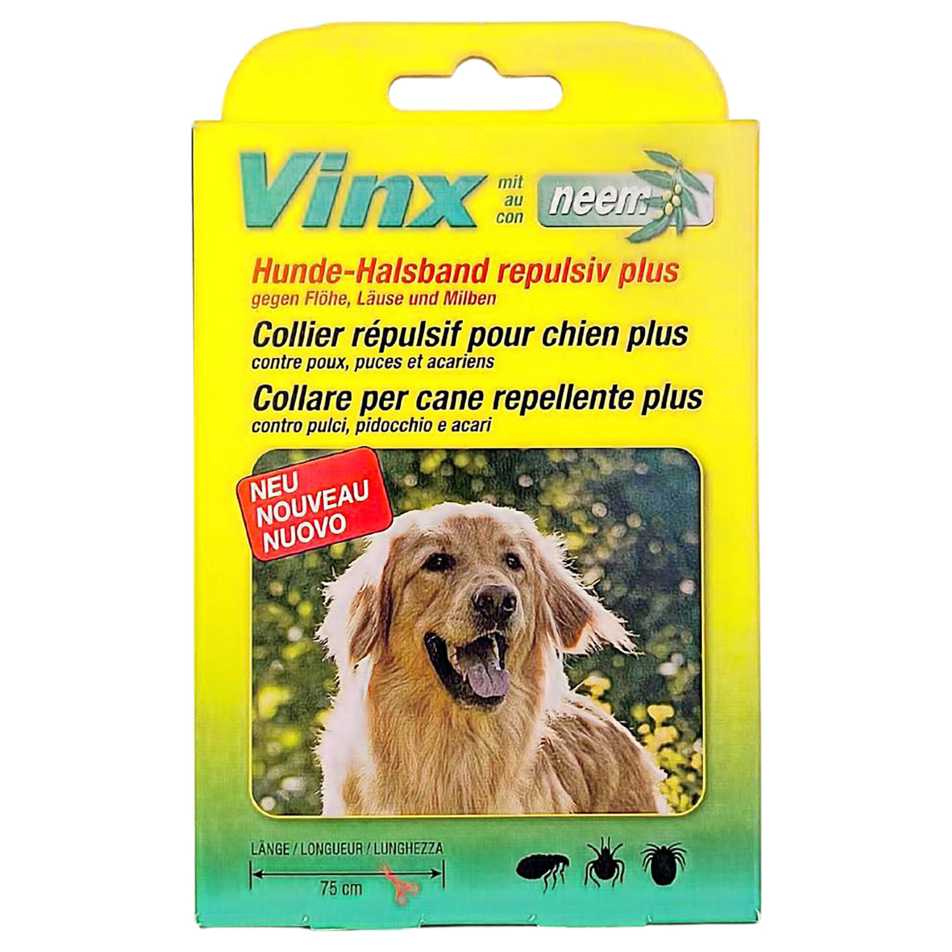 Neem Bio-Kräuter Hunde Halsband