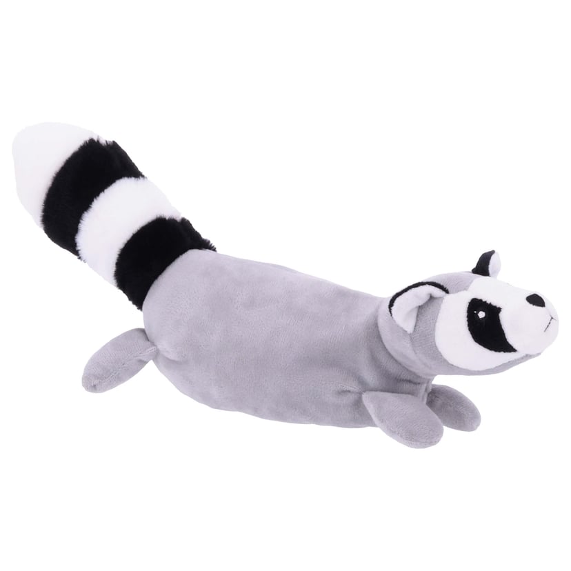Plüschliegender Waschbär