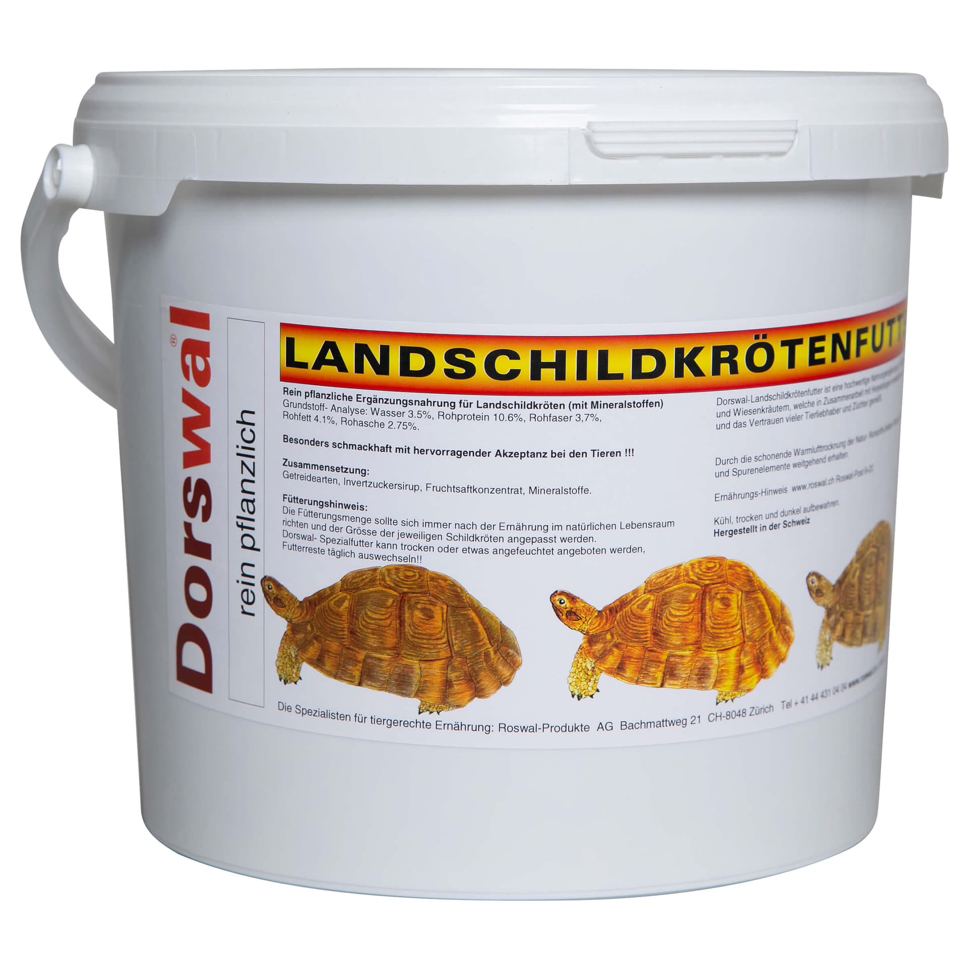 Landschildkröten Futter