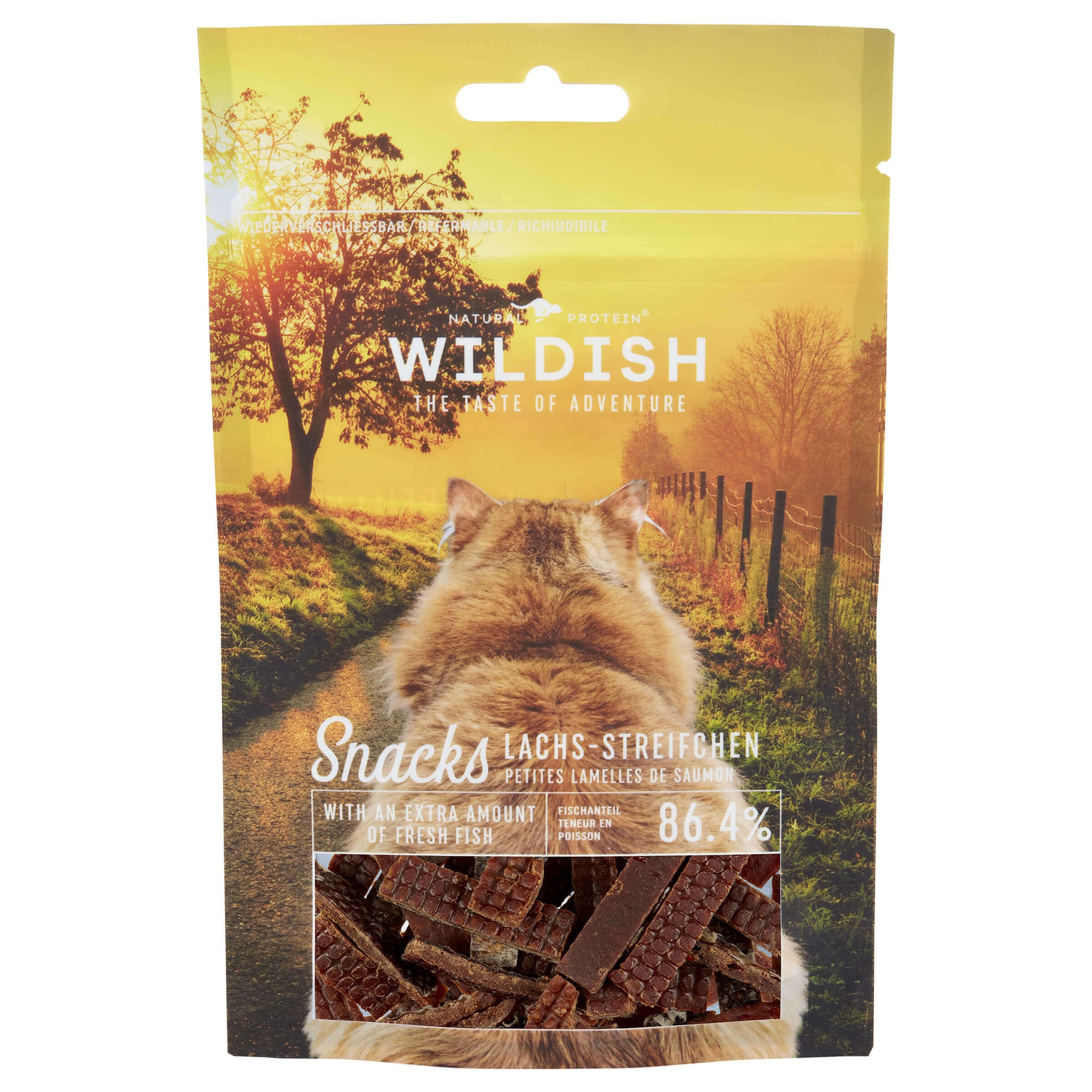Cat Lachs-Streifchen