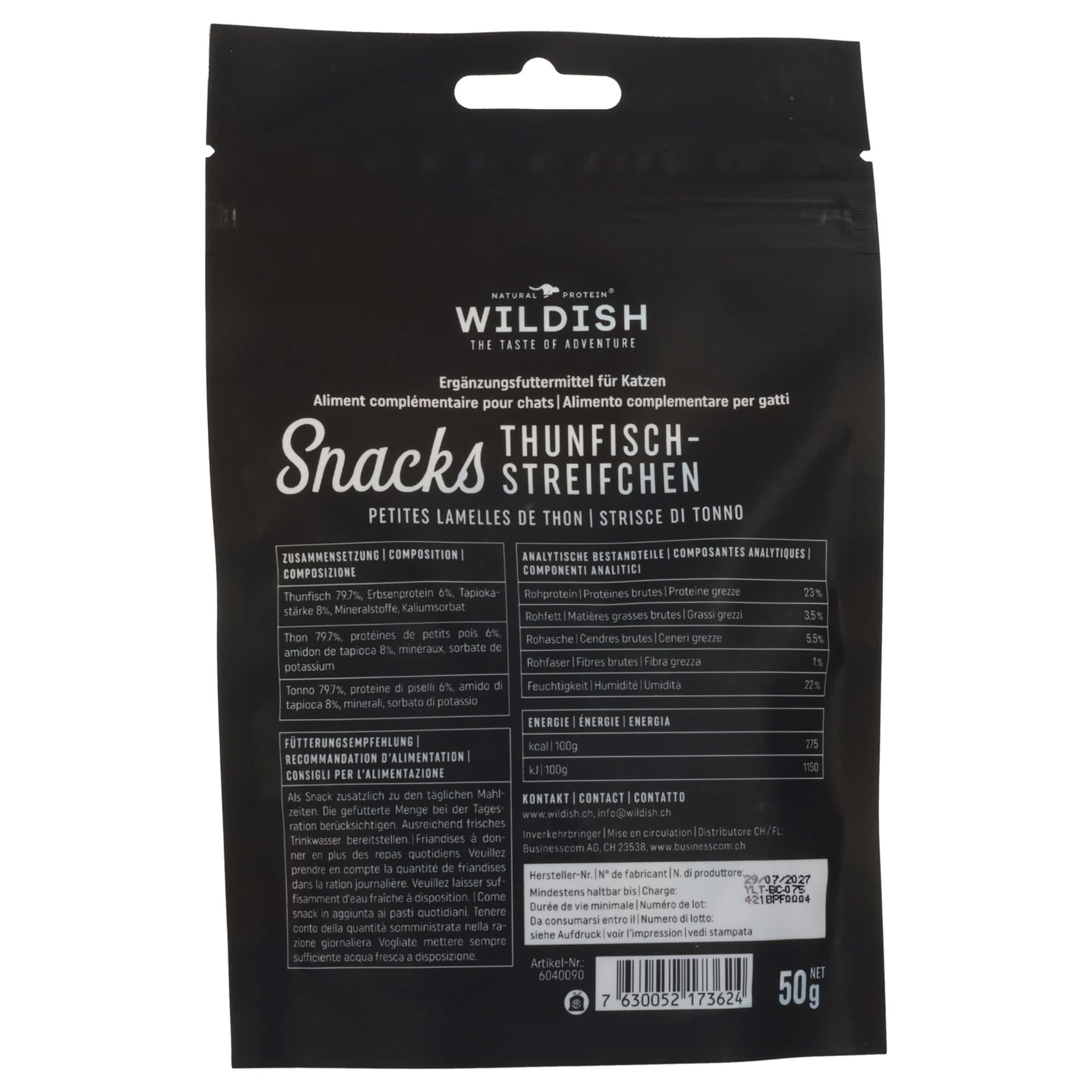 Cat Thunfisch-Streifchen