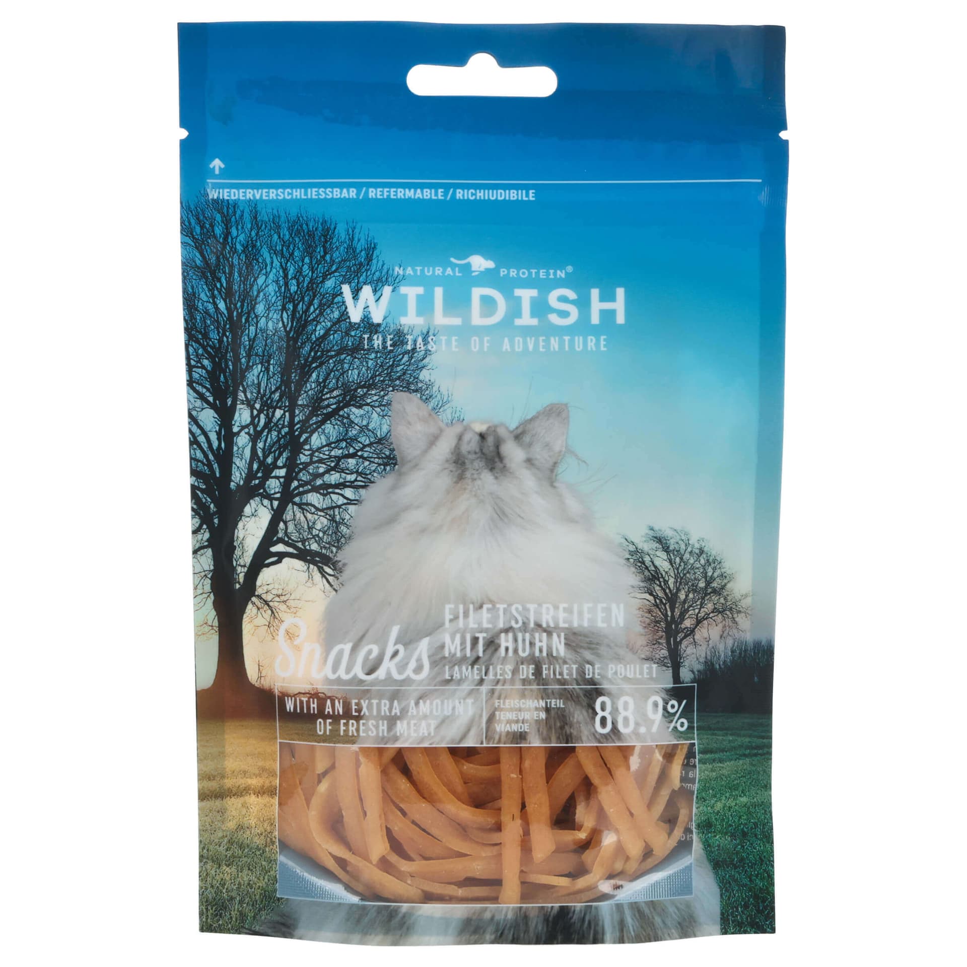 Cat Filetstreifen mit Huhn