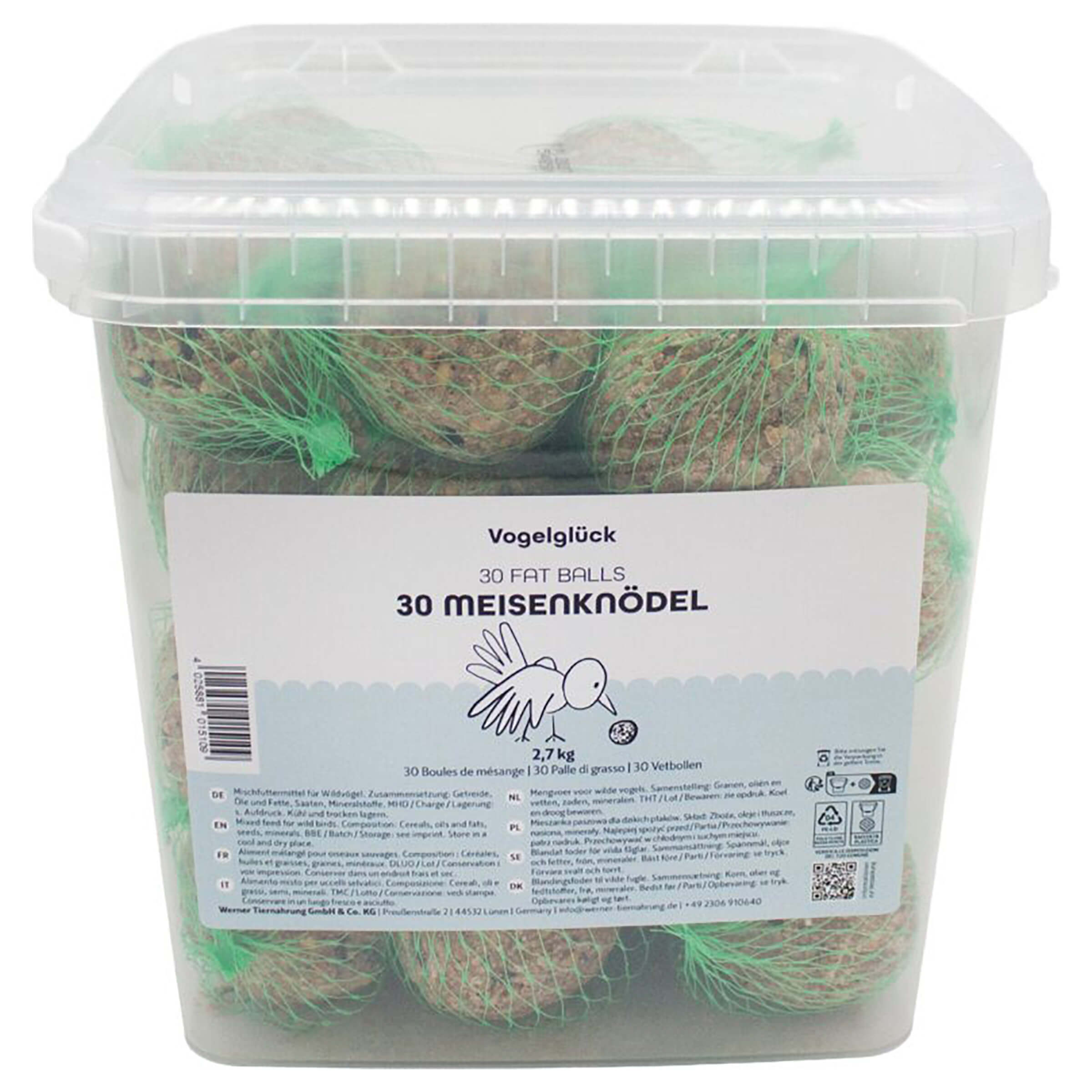 Meisenknödel mit Netz