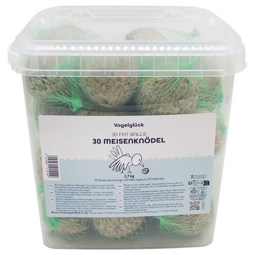 Meisenknödel mit Netz