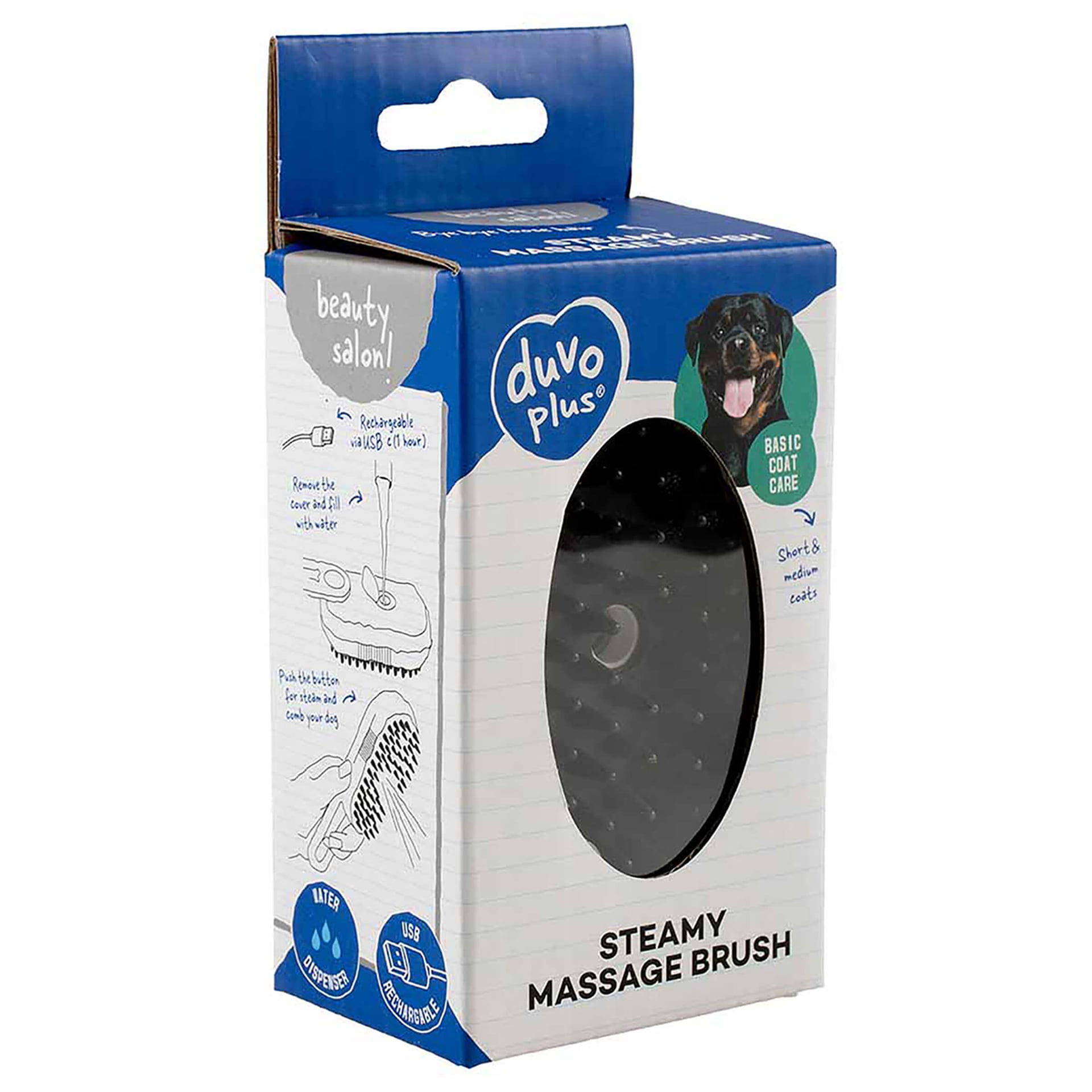 Duvo Plus Dampfmassagebürste