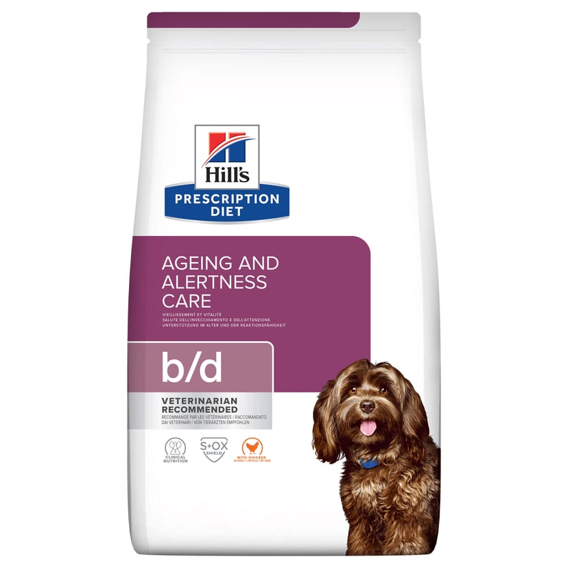 Hundfutter Prescription Diet b/d mit Huhn