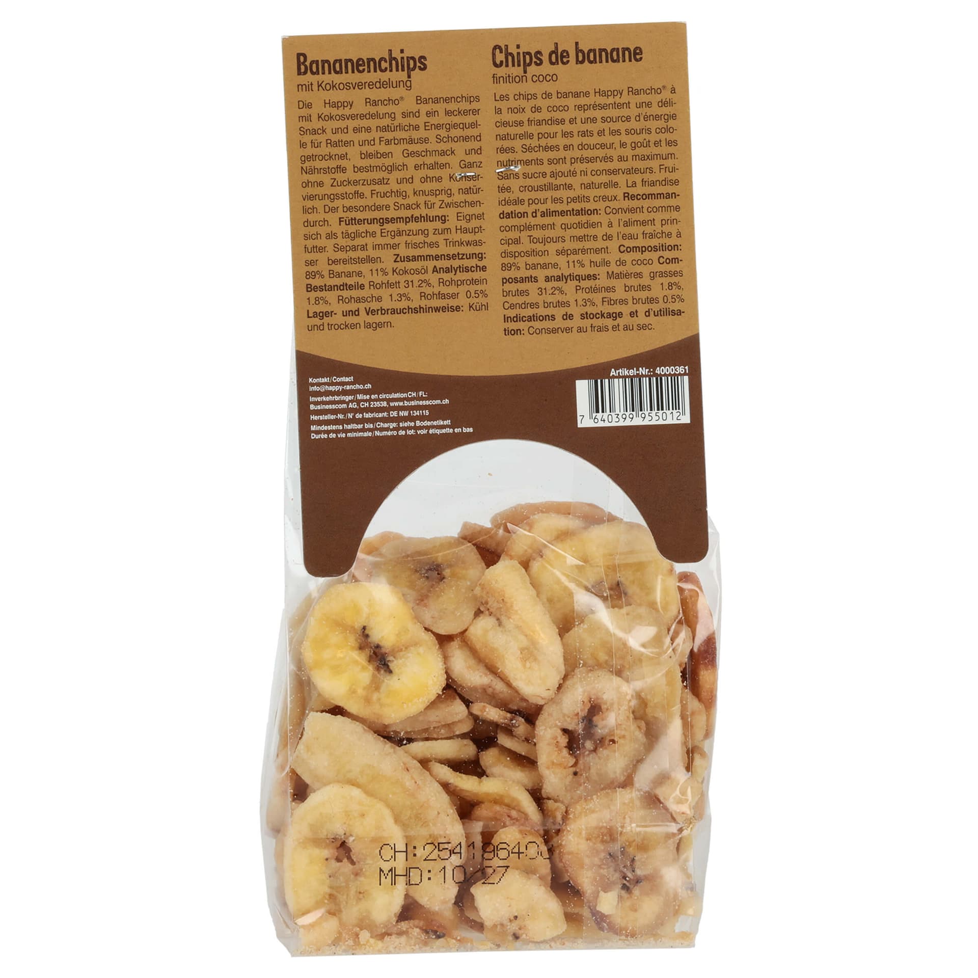 Snack Bananenchips