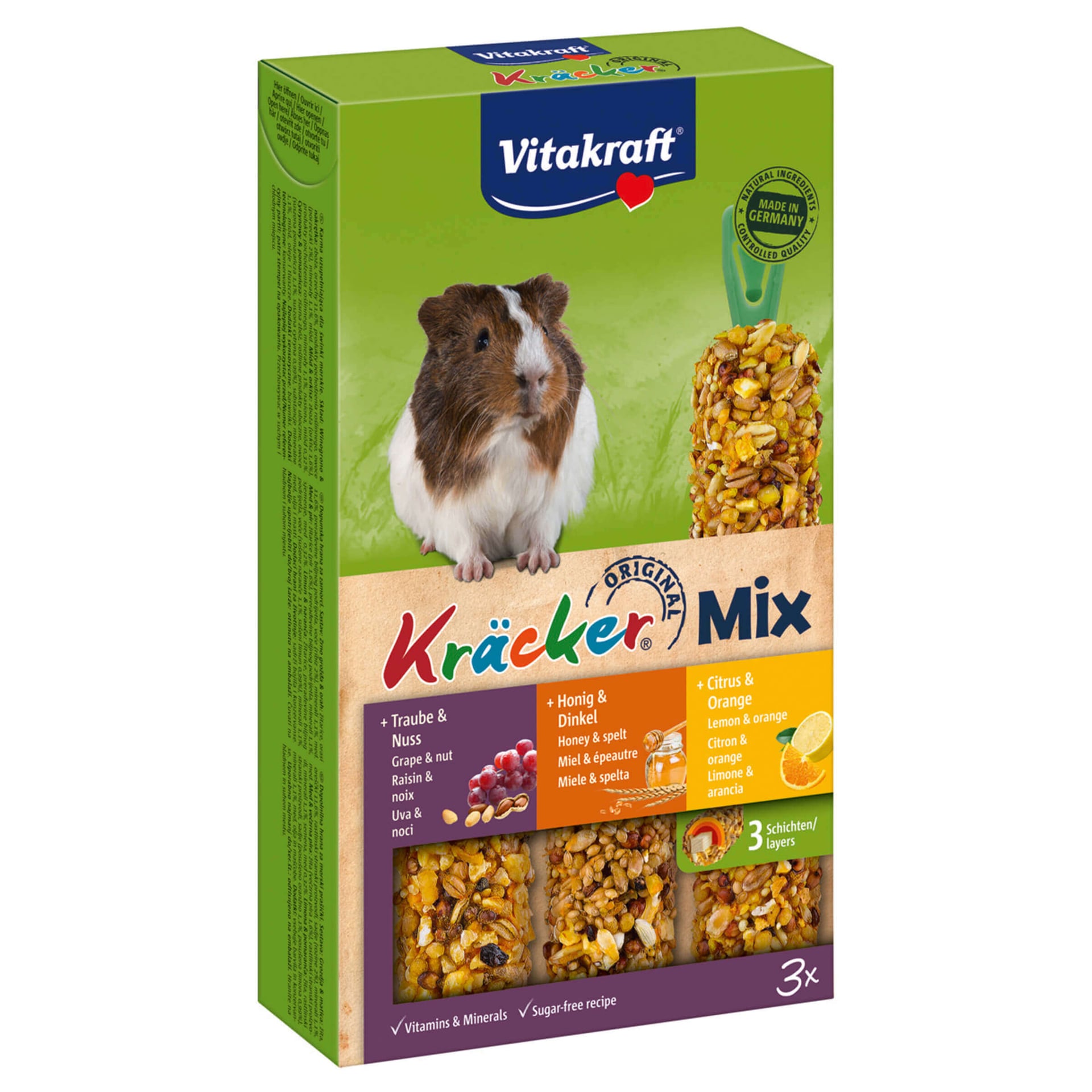 Kräcker Trio Mix Nuss, Honig & Citrus
