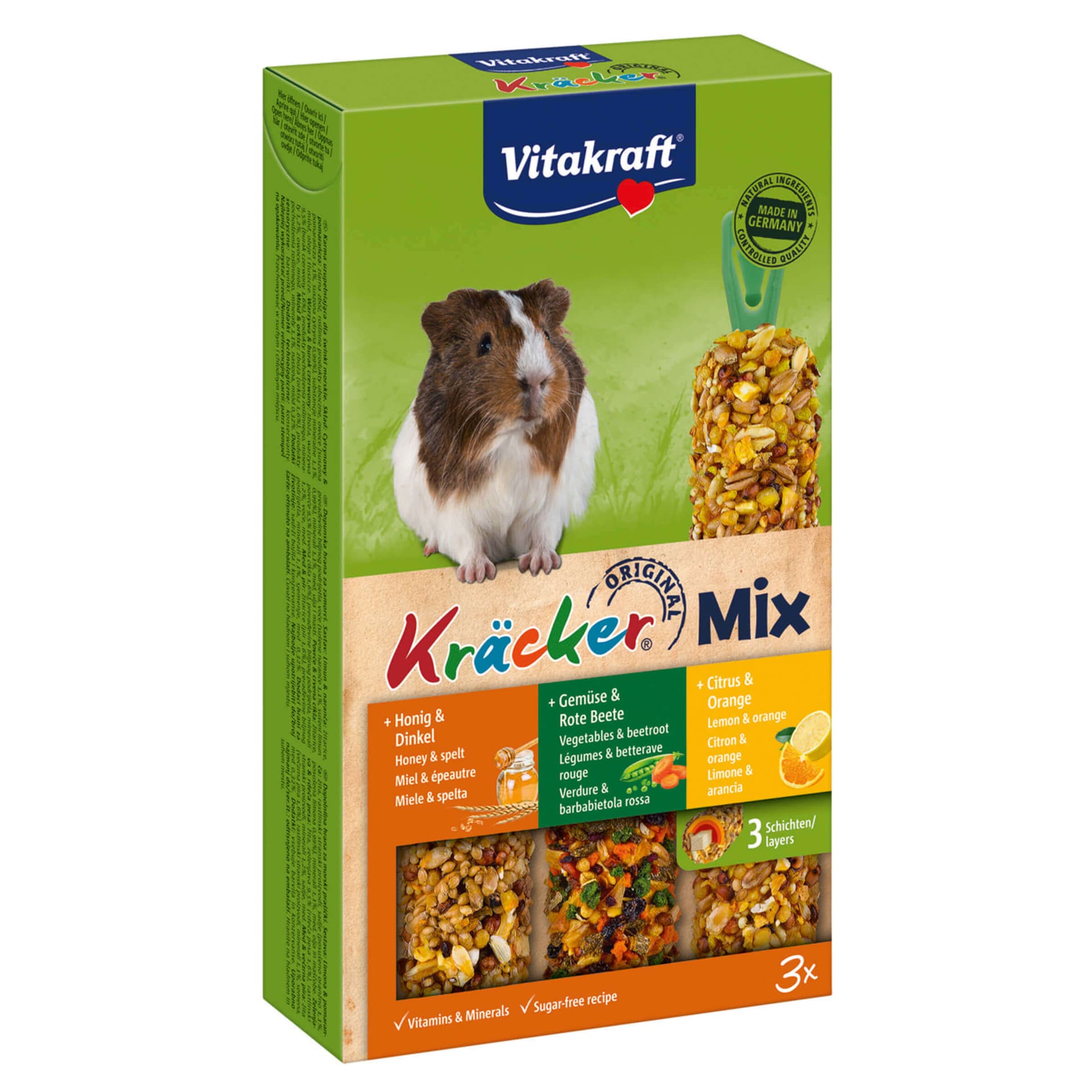 Kräcker Trio Mix Citr./Gem./Hon.