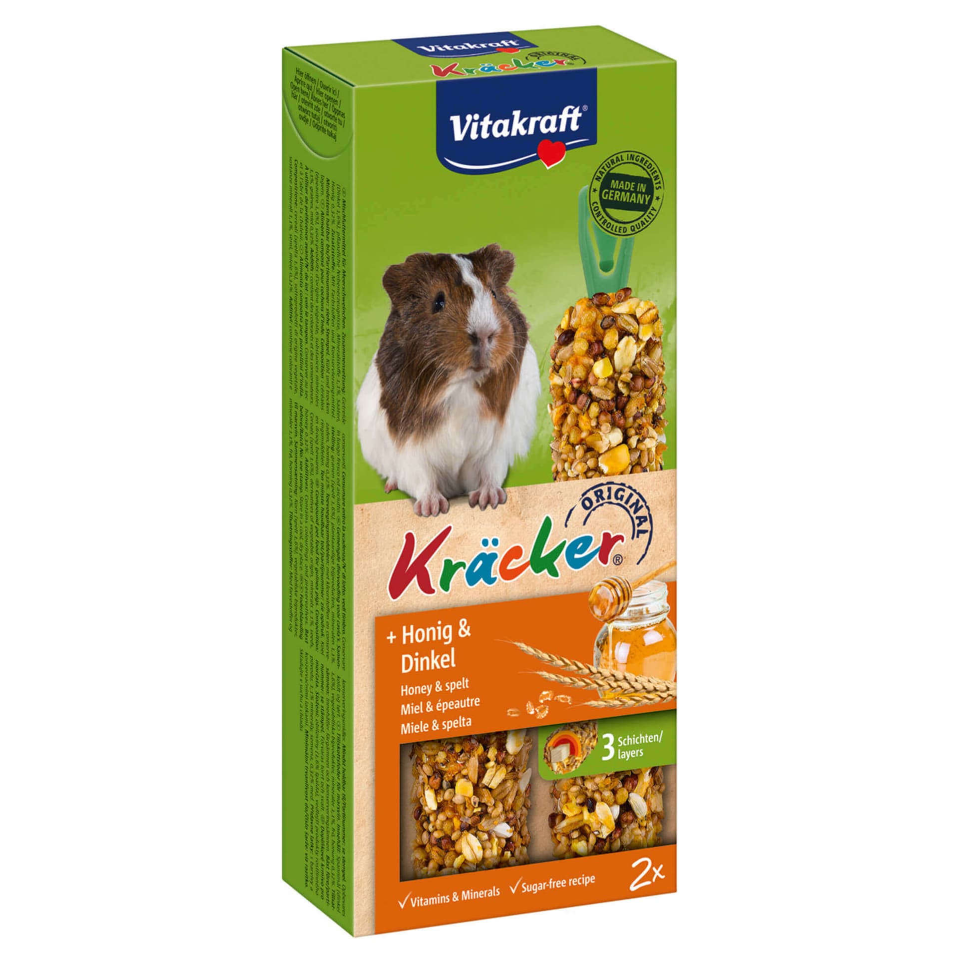 Kräcker + Honig Meerschweinchen
