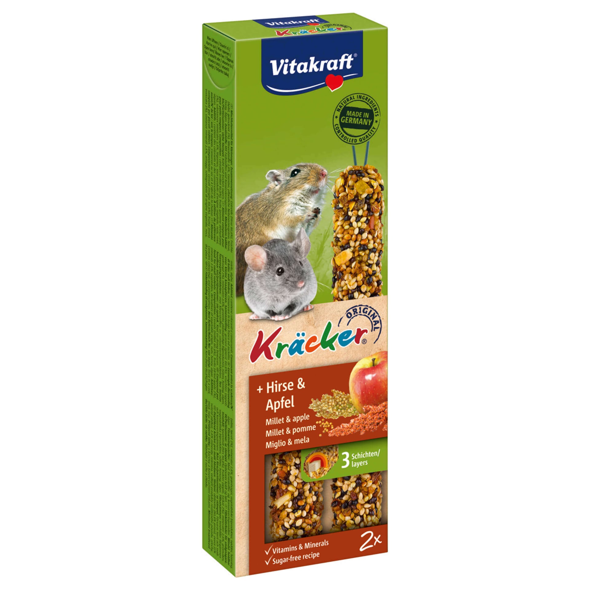 Kräcker & Hirse & Apfel
