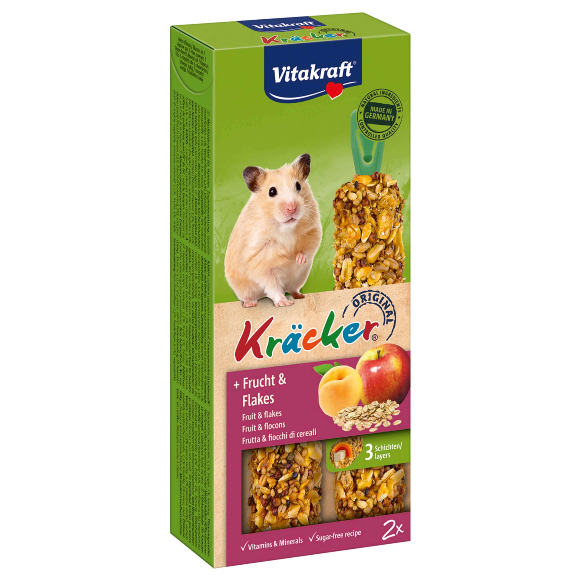 Kräcker & Frucht Hamster