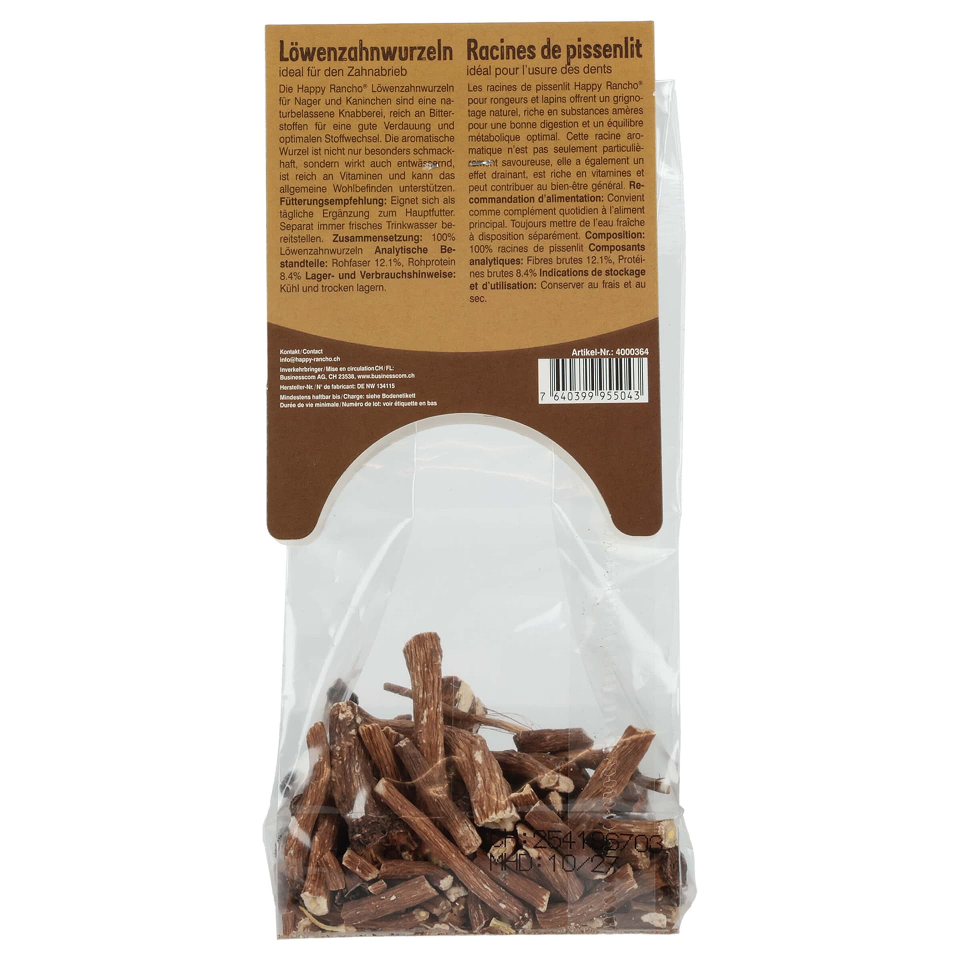 Snack Löwenzahnwurzeln