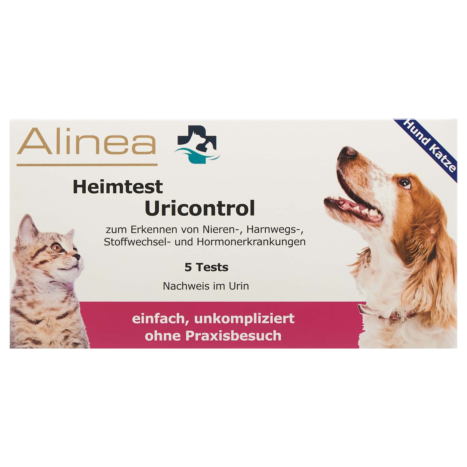 Heimtest Urincontrol Hund/Katze