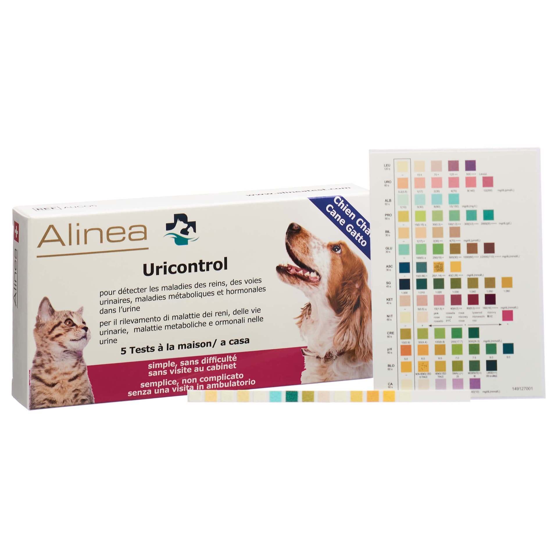 Heimtest Urincontrol Hund/Katze