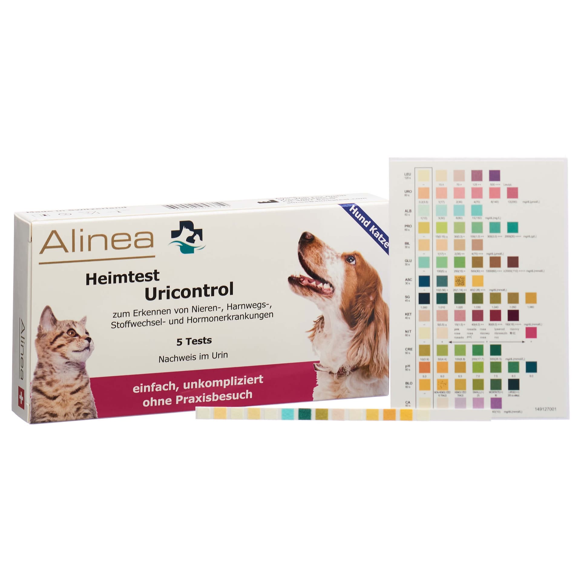 Heimtest Urincontrol Hund/Katze