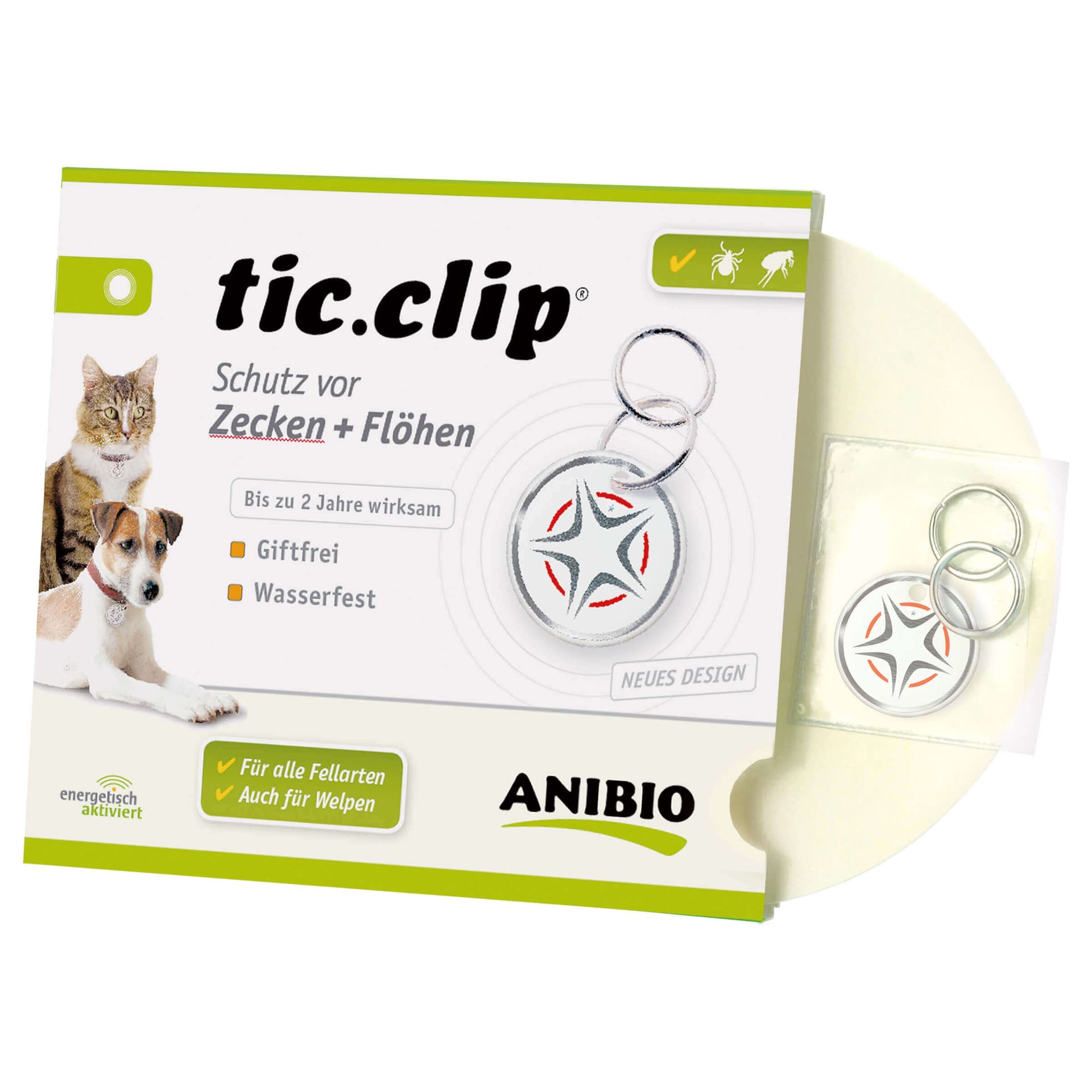 Tic-clip Anhänger gegen Zecken & Flöhe