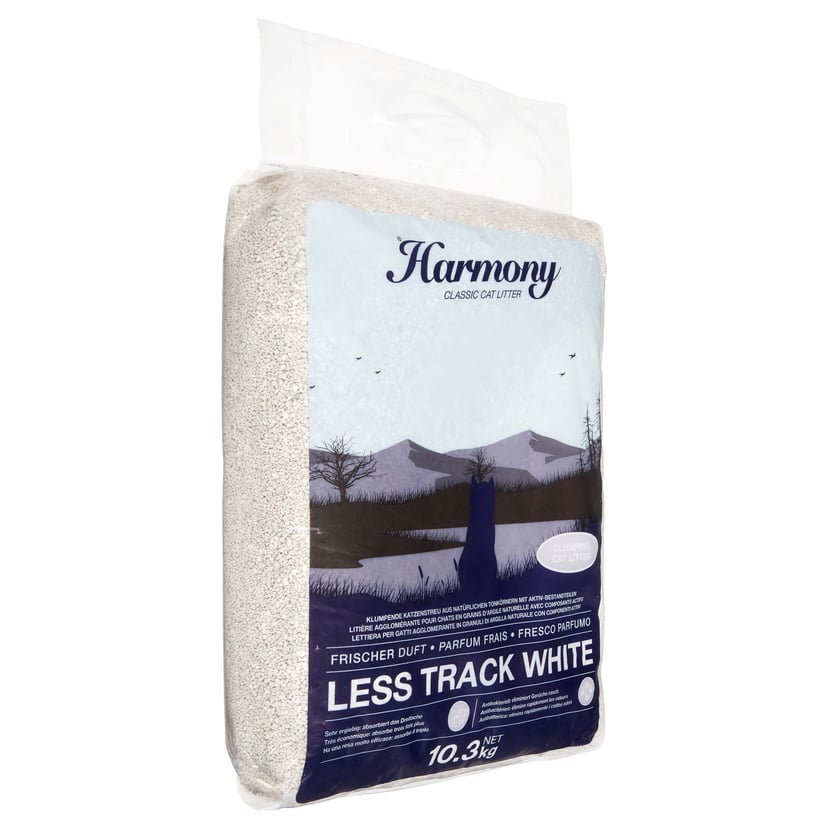 Cat Classic Litter Less Track Cat White