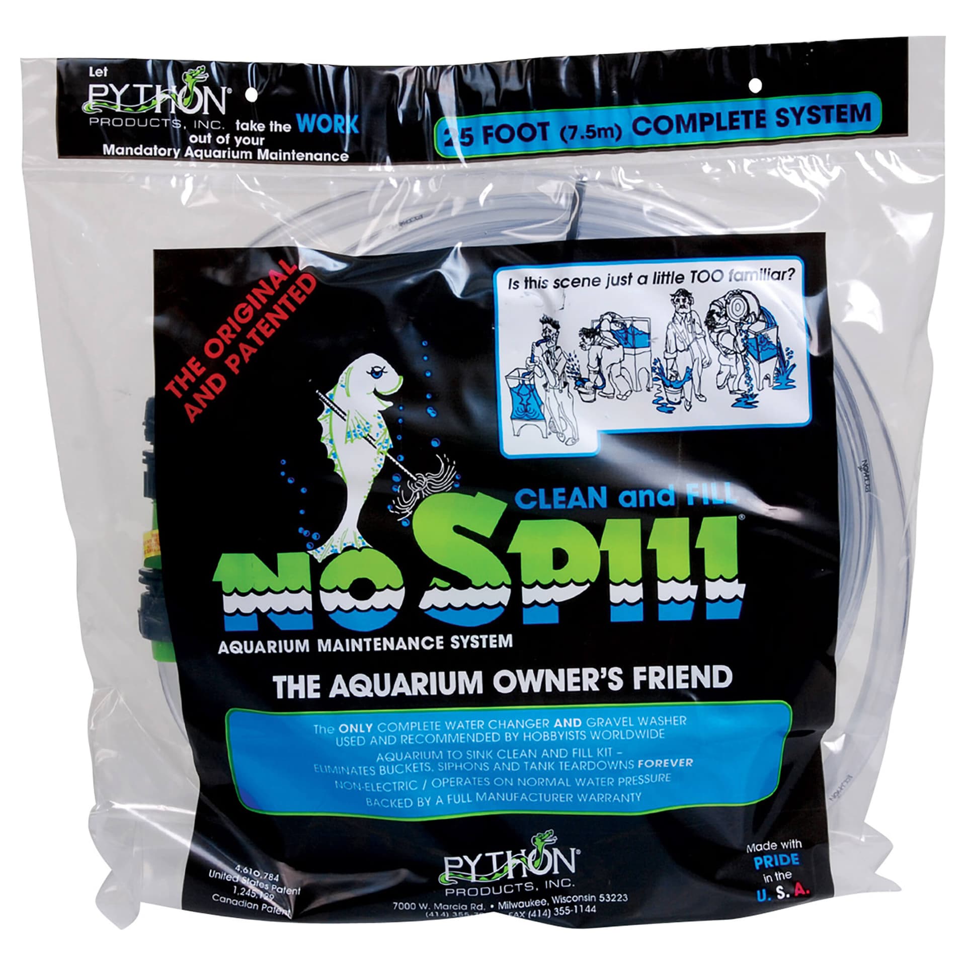 No Spill Clean and Fill Wasserwechsler