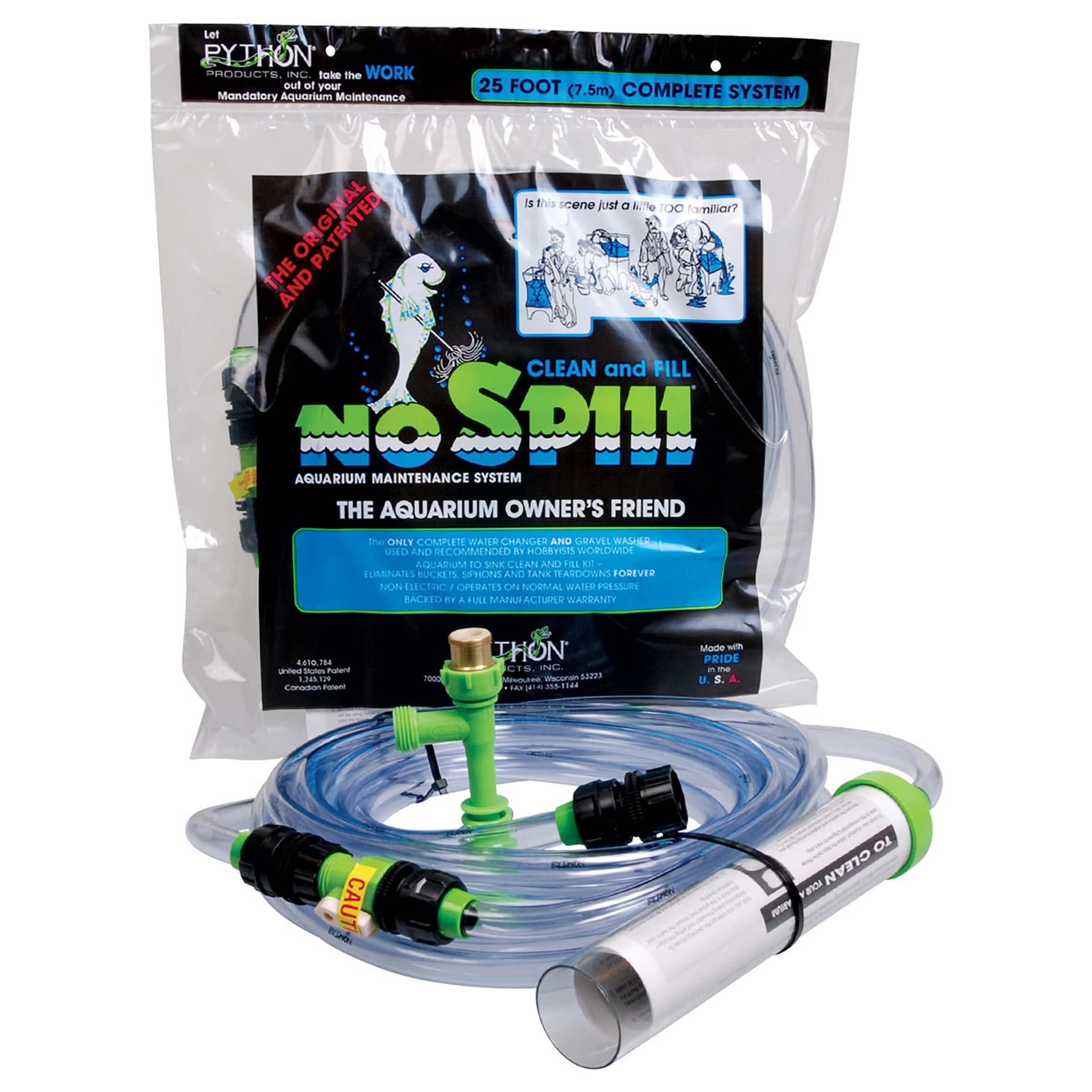 No Spill Clean and Fill Wasserwechsler