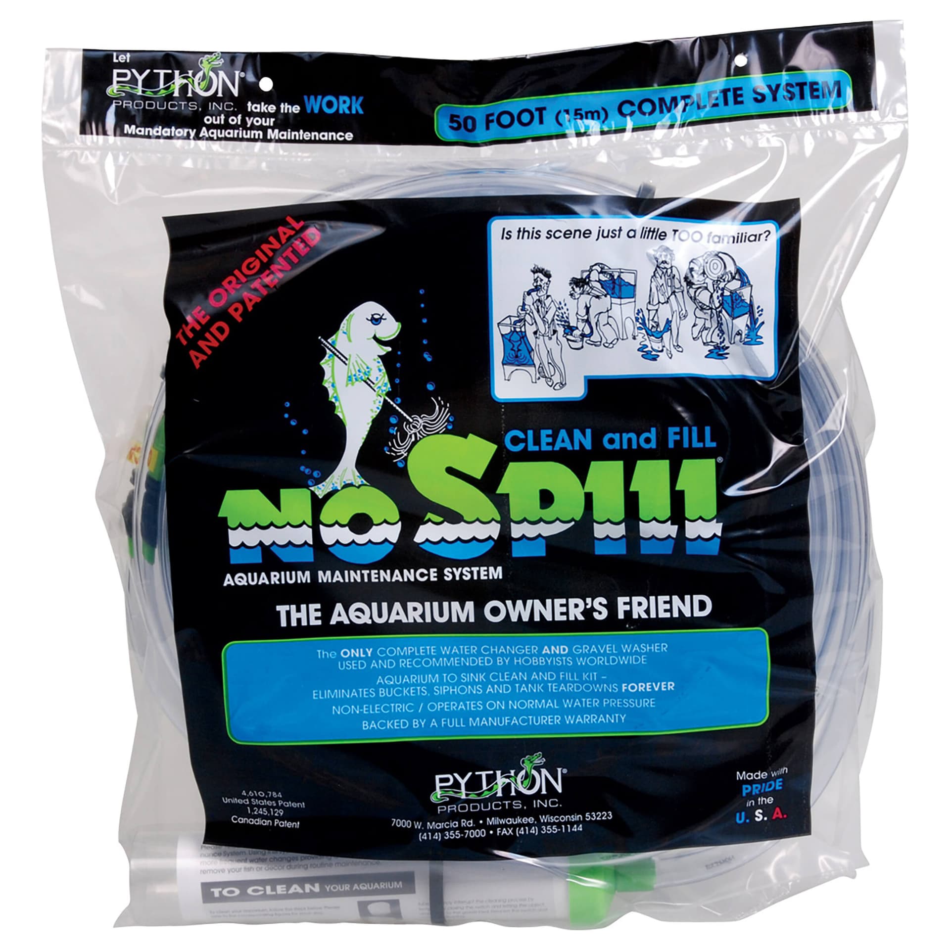 No Spill Clean and Fill Wasserwechsler