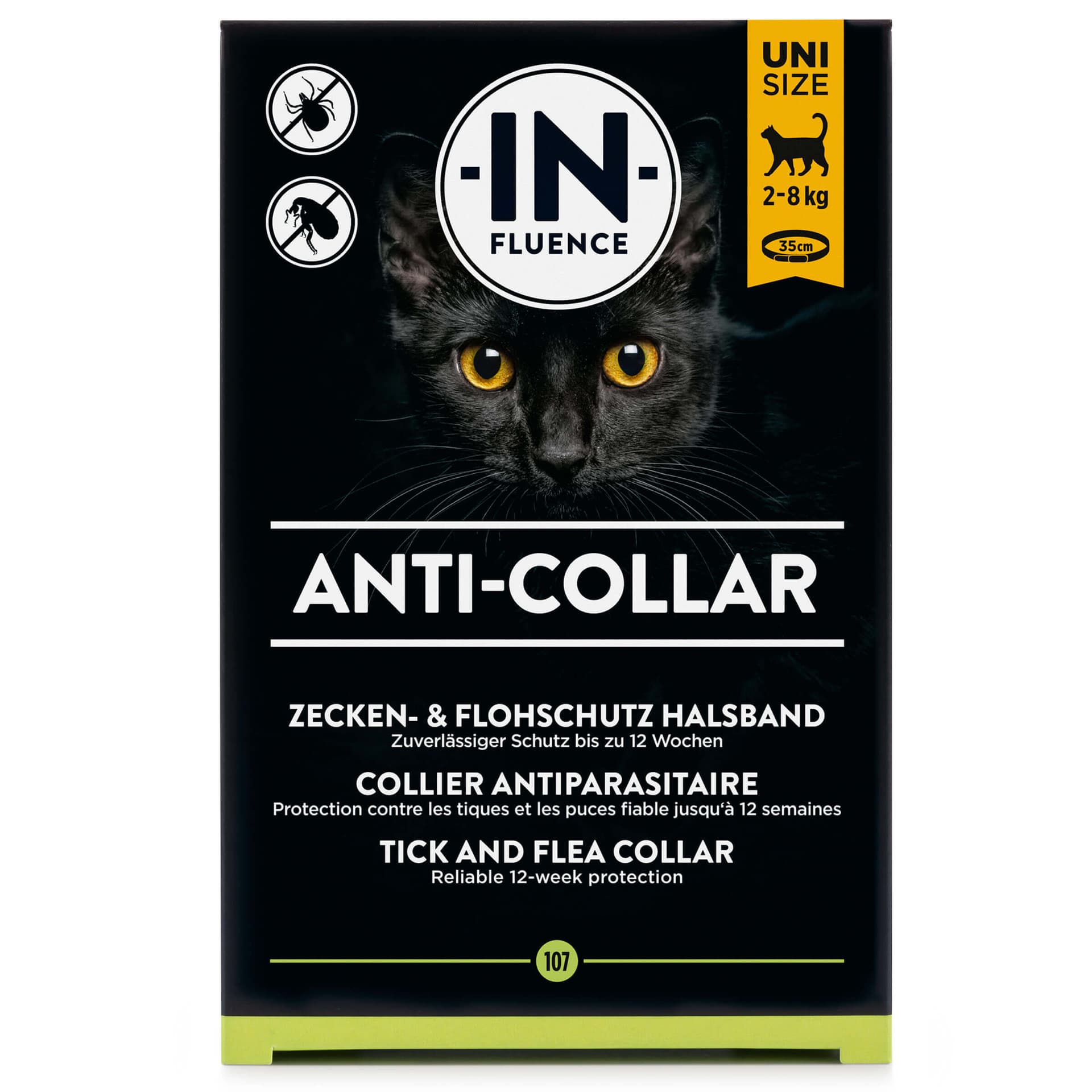 Zecken-, Flohhalsband Katze