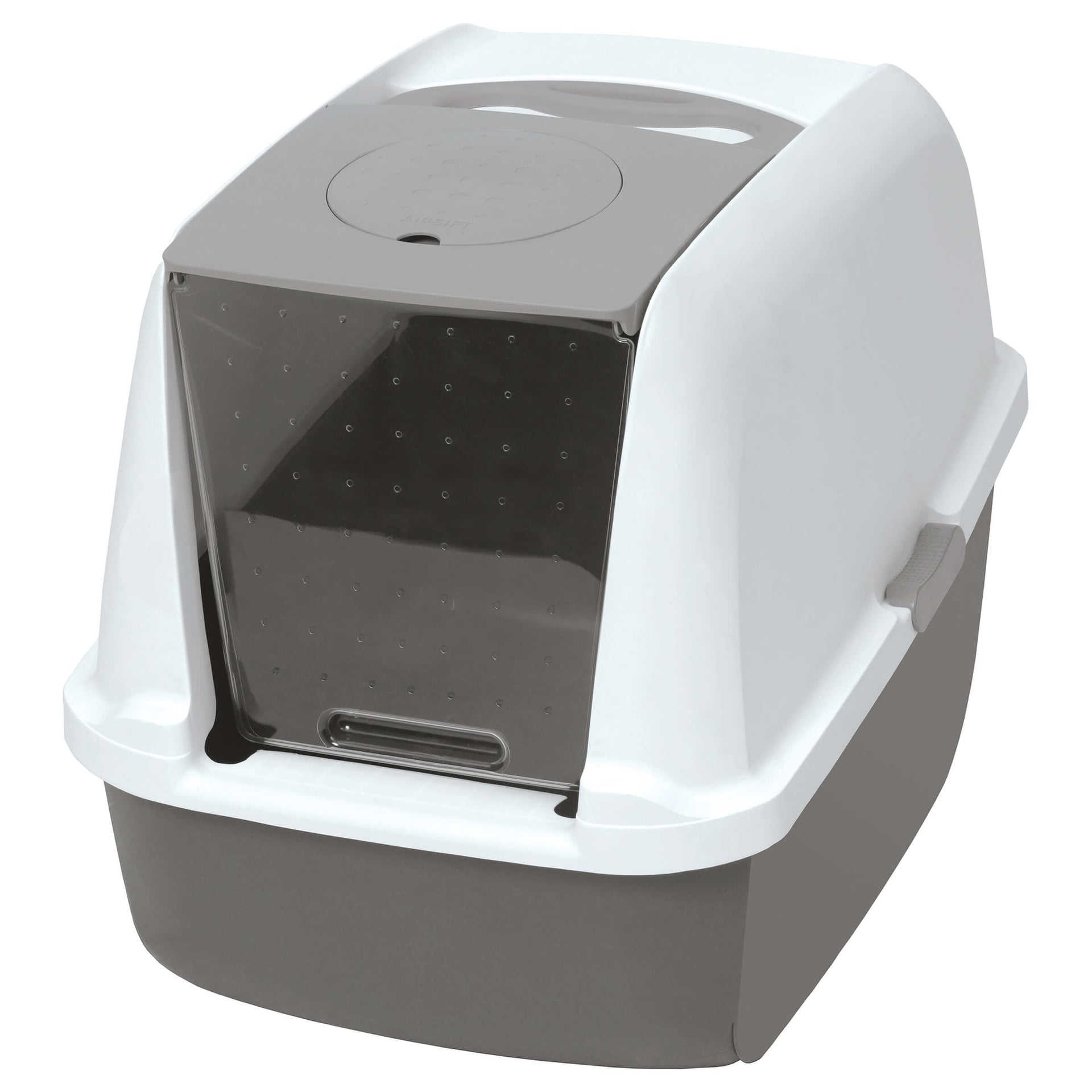 Katzentoilette gross mit Abdeckung