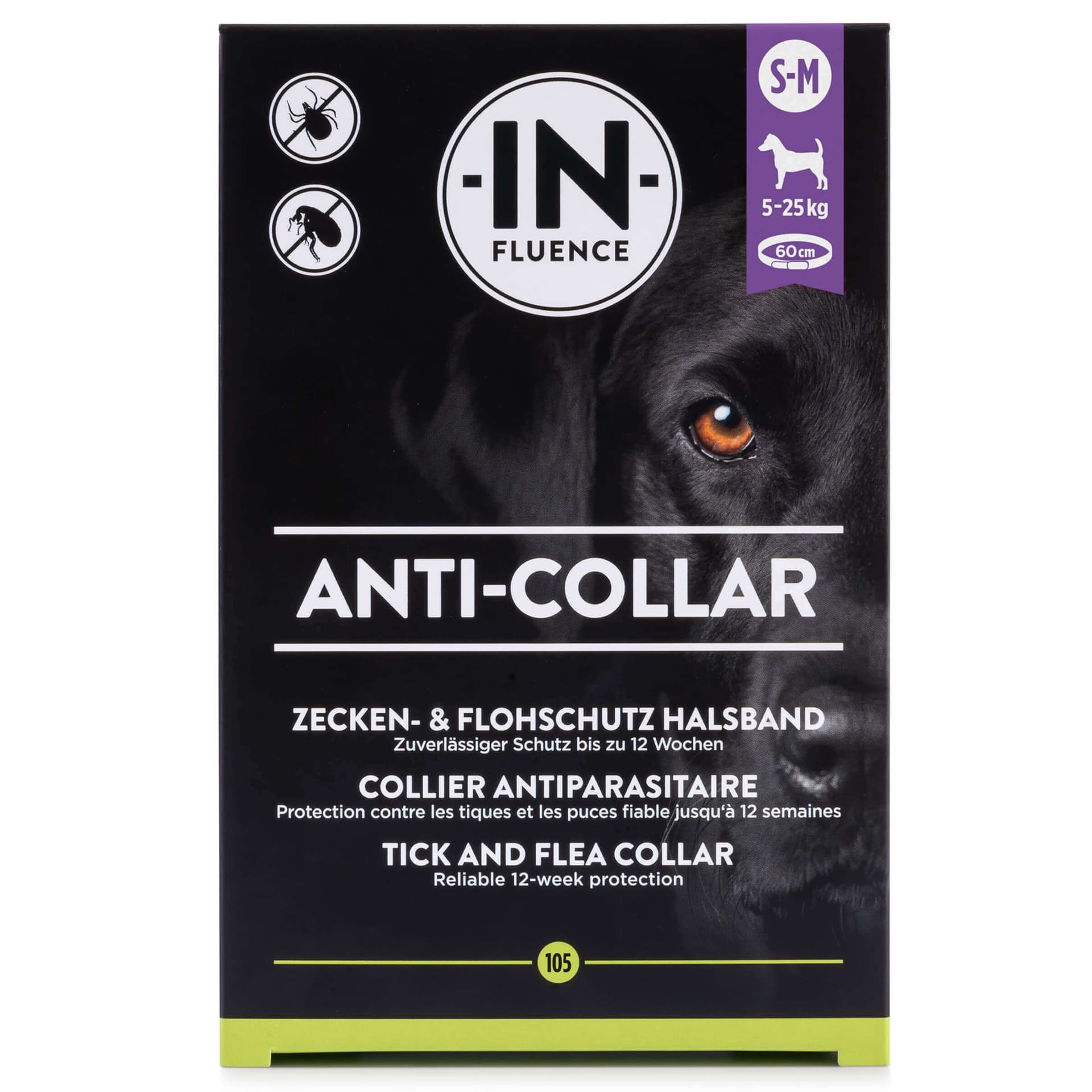 Zecken-, Flohhalsband Hund