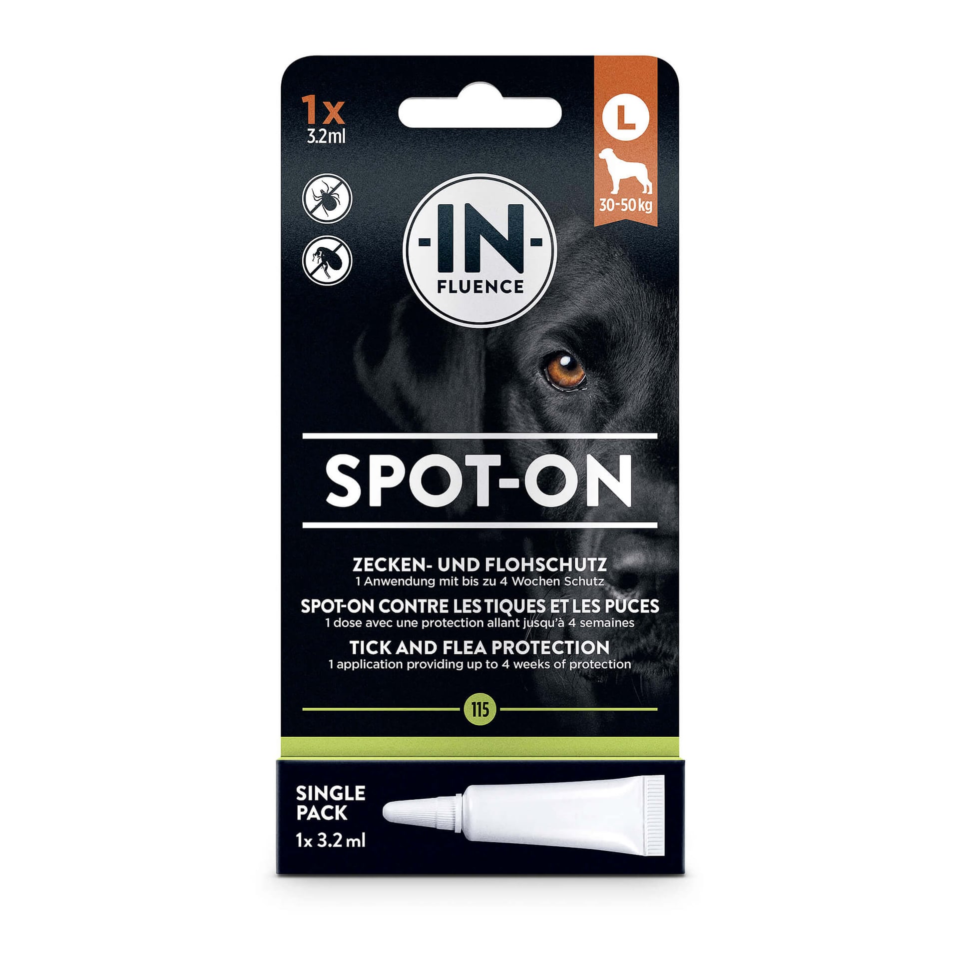 Spot-on Zecken- & Flohschutz Hund