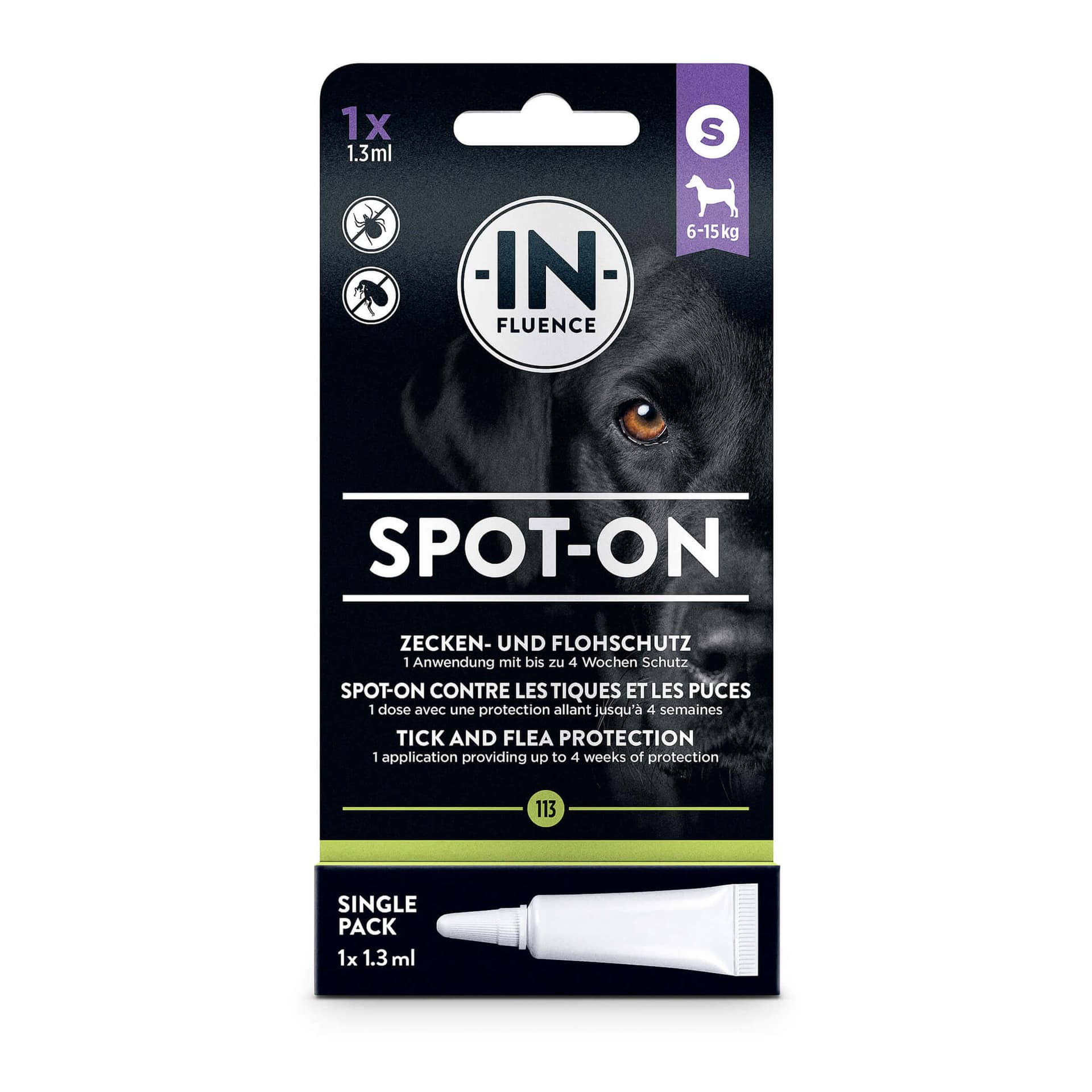Spot-on Zecken- & Flohschutz Hund