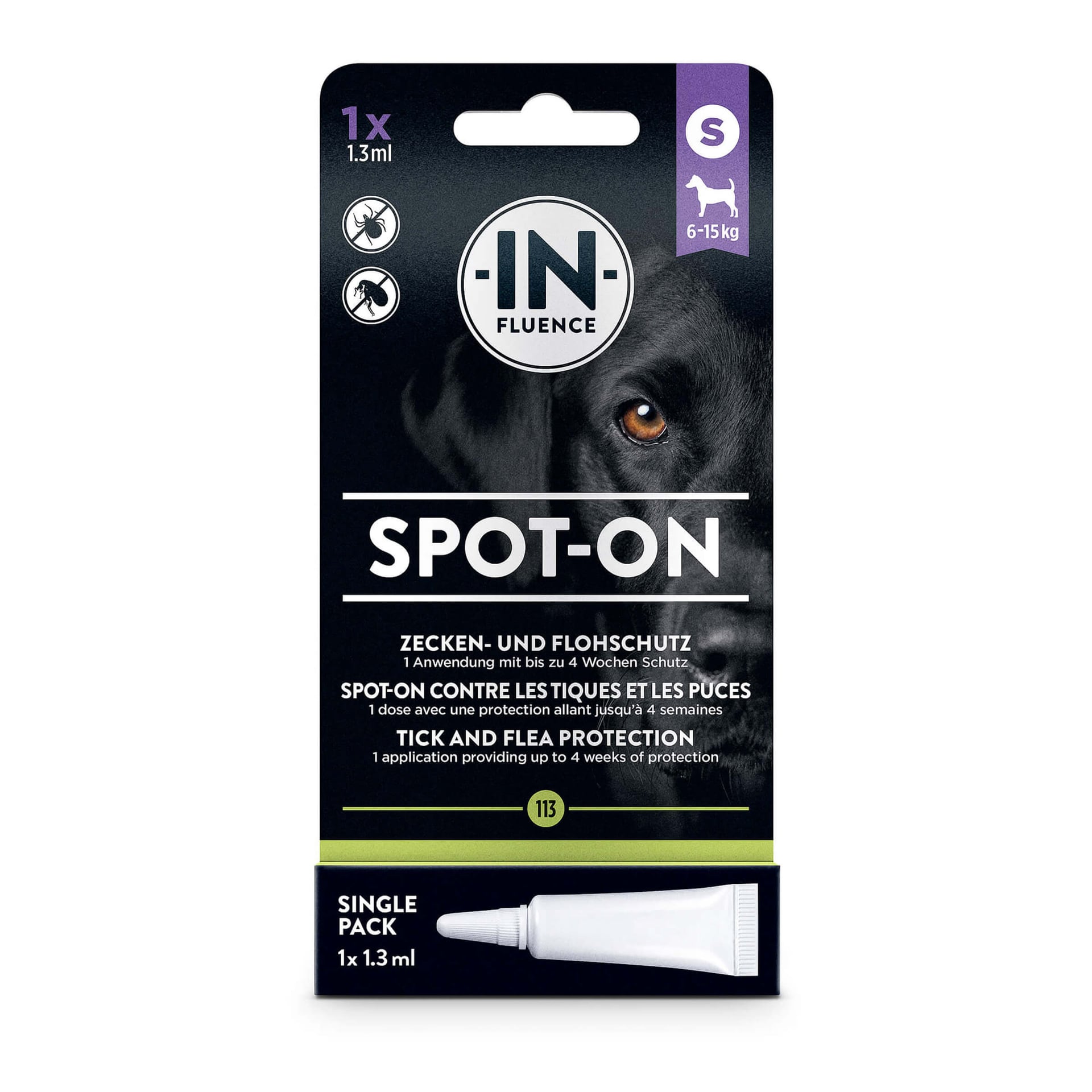 Spot-on Zecken- & Flohschutz Hund