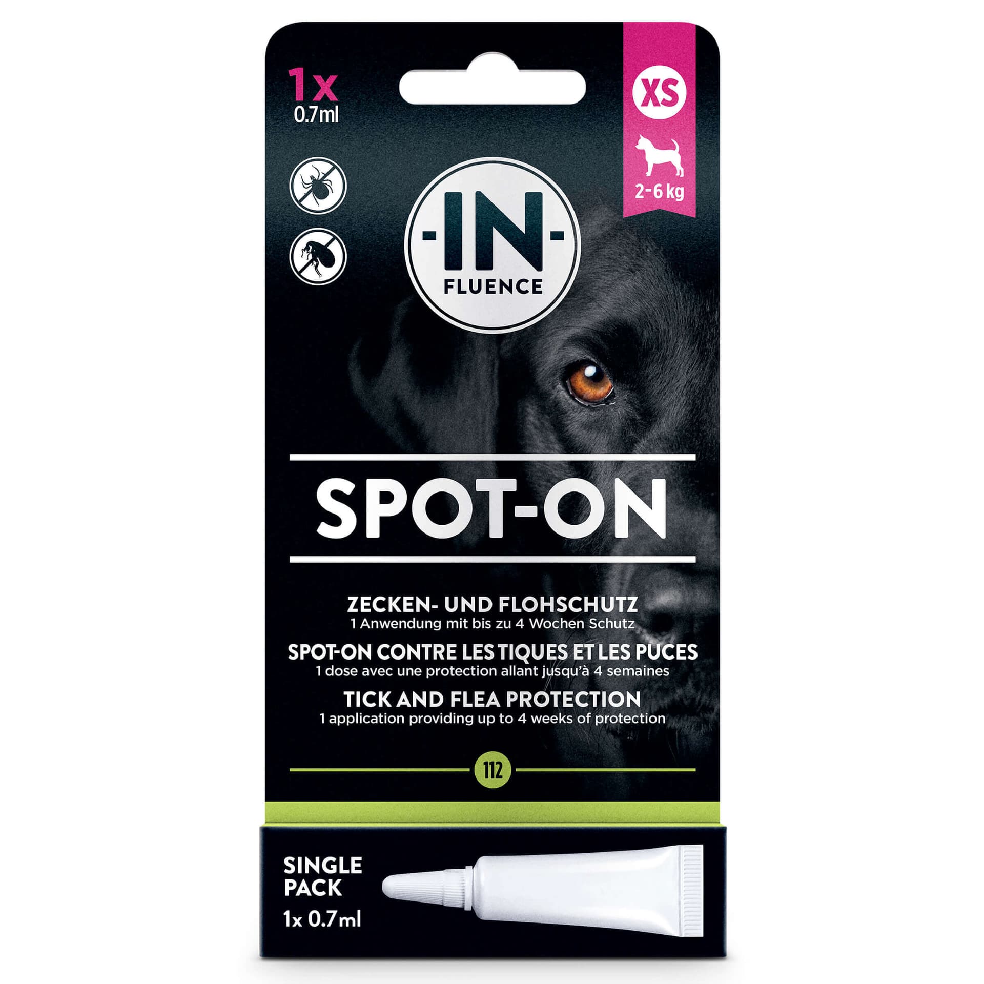 Spot-on Zecken- & Flohschutz Hund