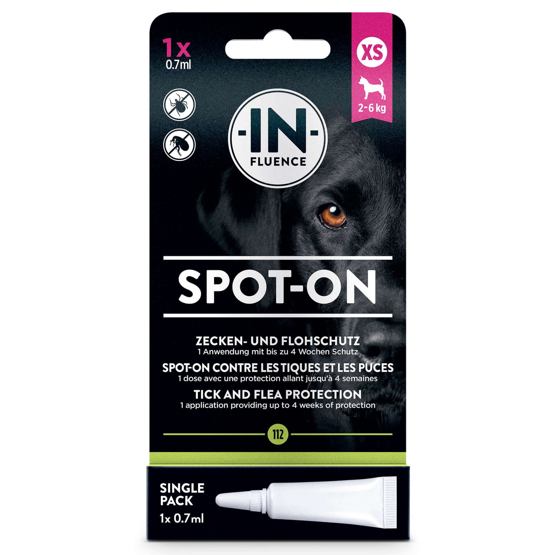 Spot-on Zecken- & Flohschutz Hund