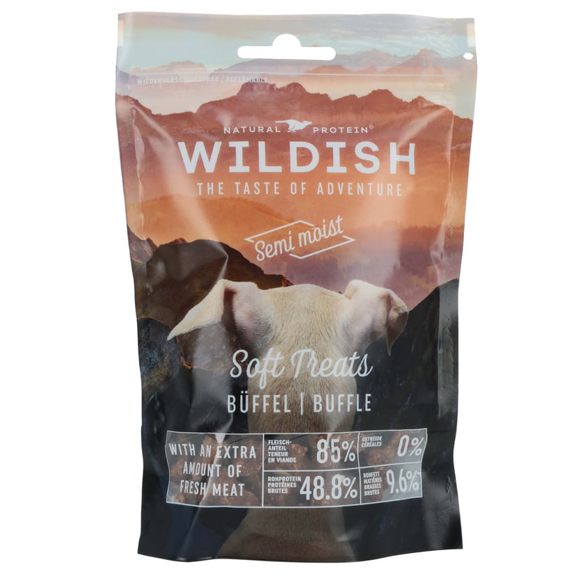 Dog Semi-Moist Treats Büffel