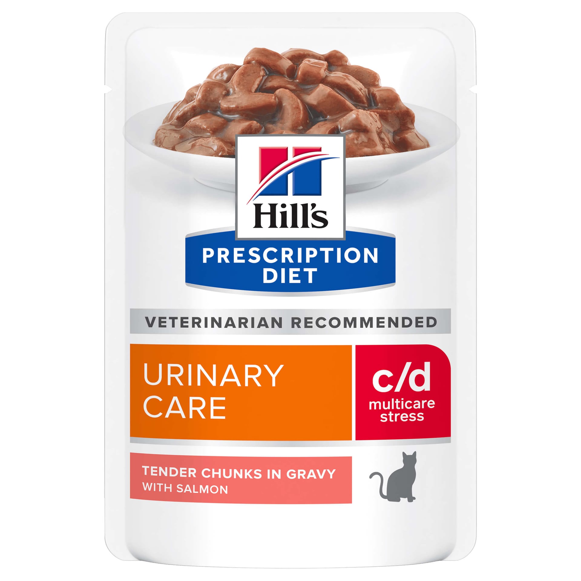 Katze Prescription Diet Urinary Care c/d Multicare Stress Lachs