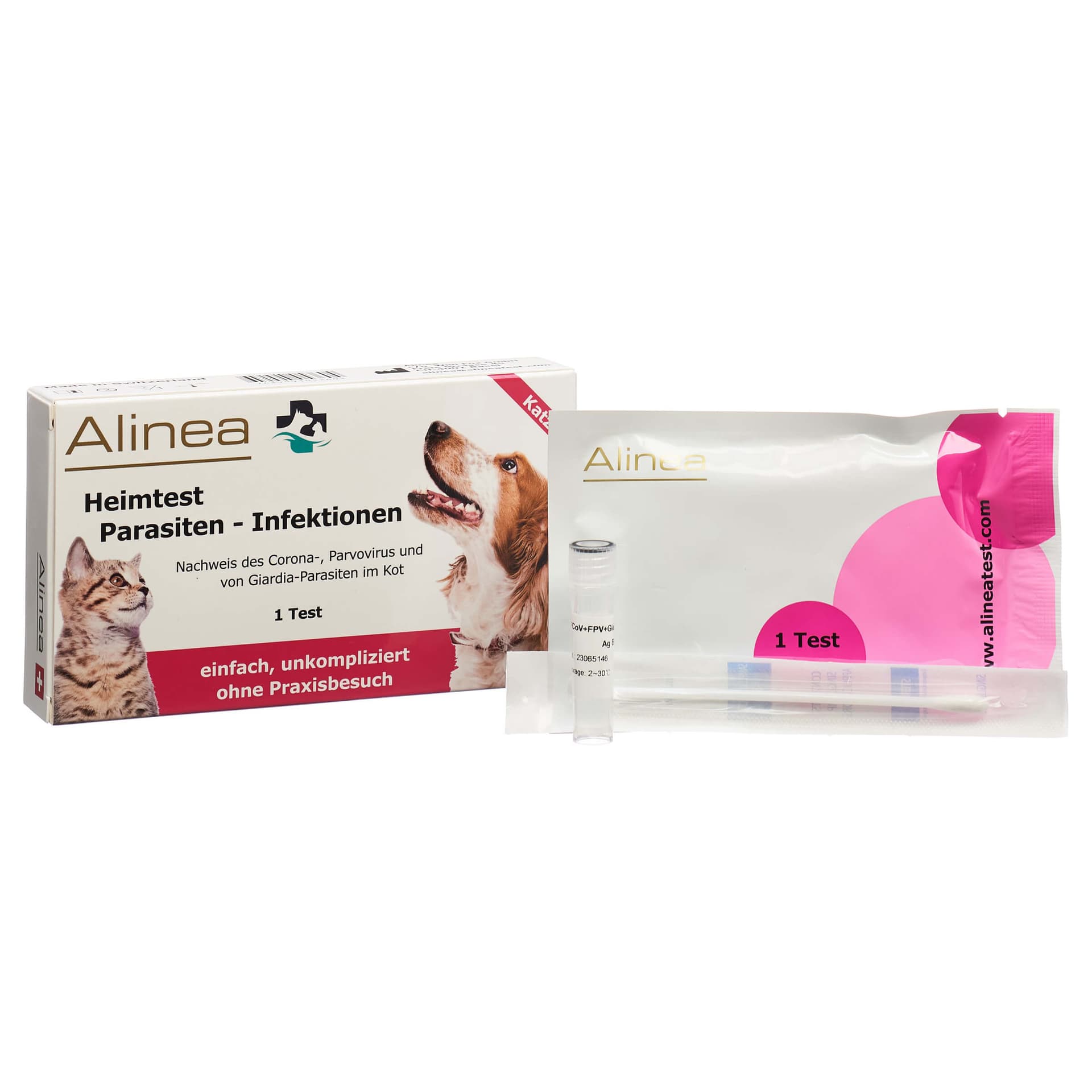 Heimtest Parasiten/Infektionen bei Katzen