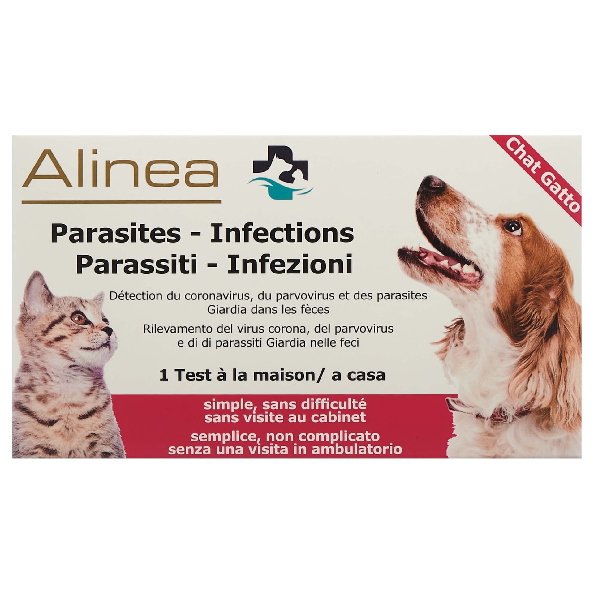 Heimtest Parasiten/Infektionen bei Katzen