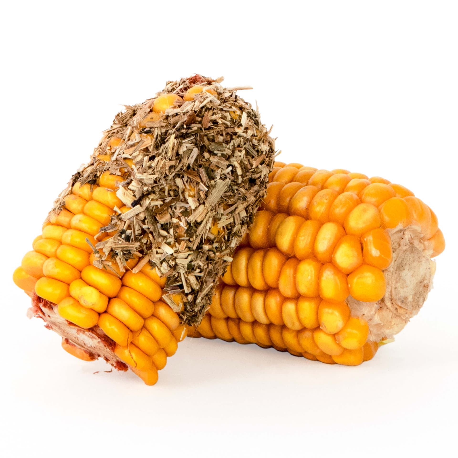 Nagersnack Maisstücke mit Brennnesseln