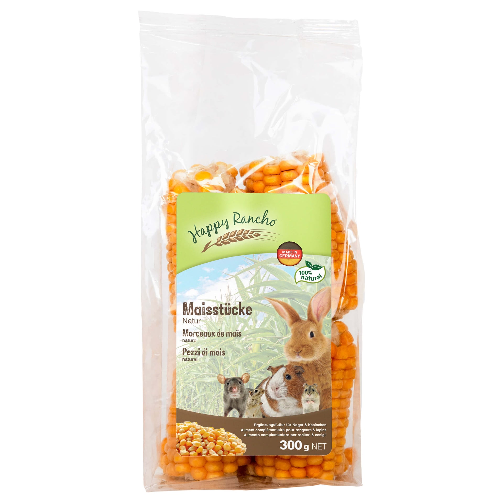 Nagersnack Maisstücke