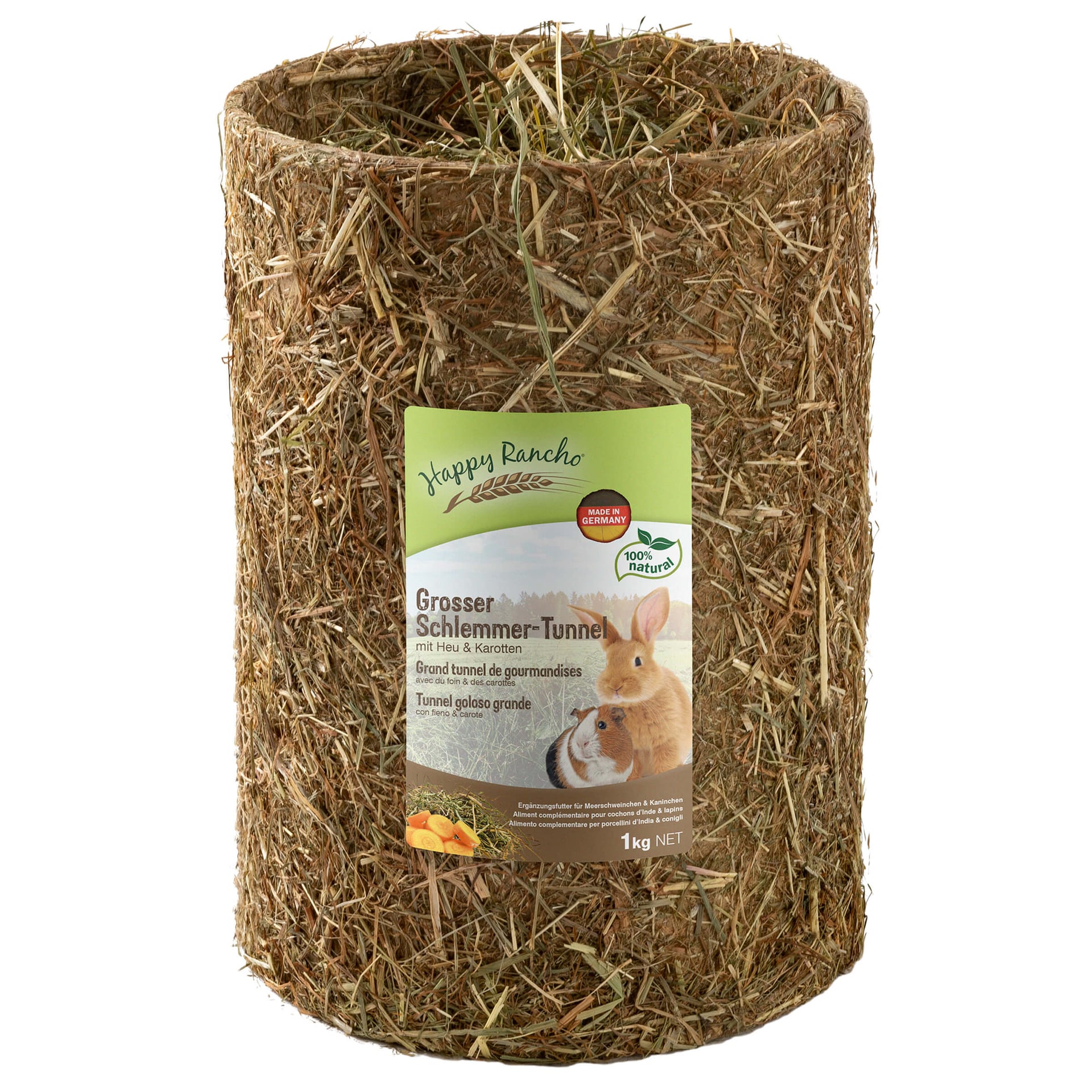 Nagersnack Schlemmertunnel für Meerschweinchen & Kaninchen