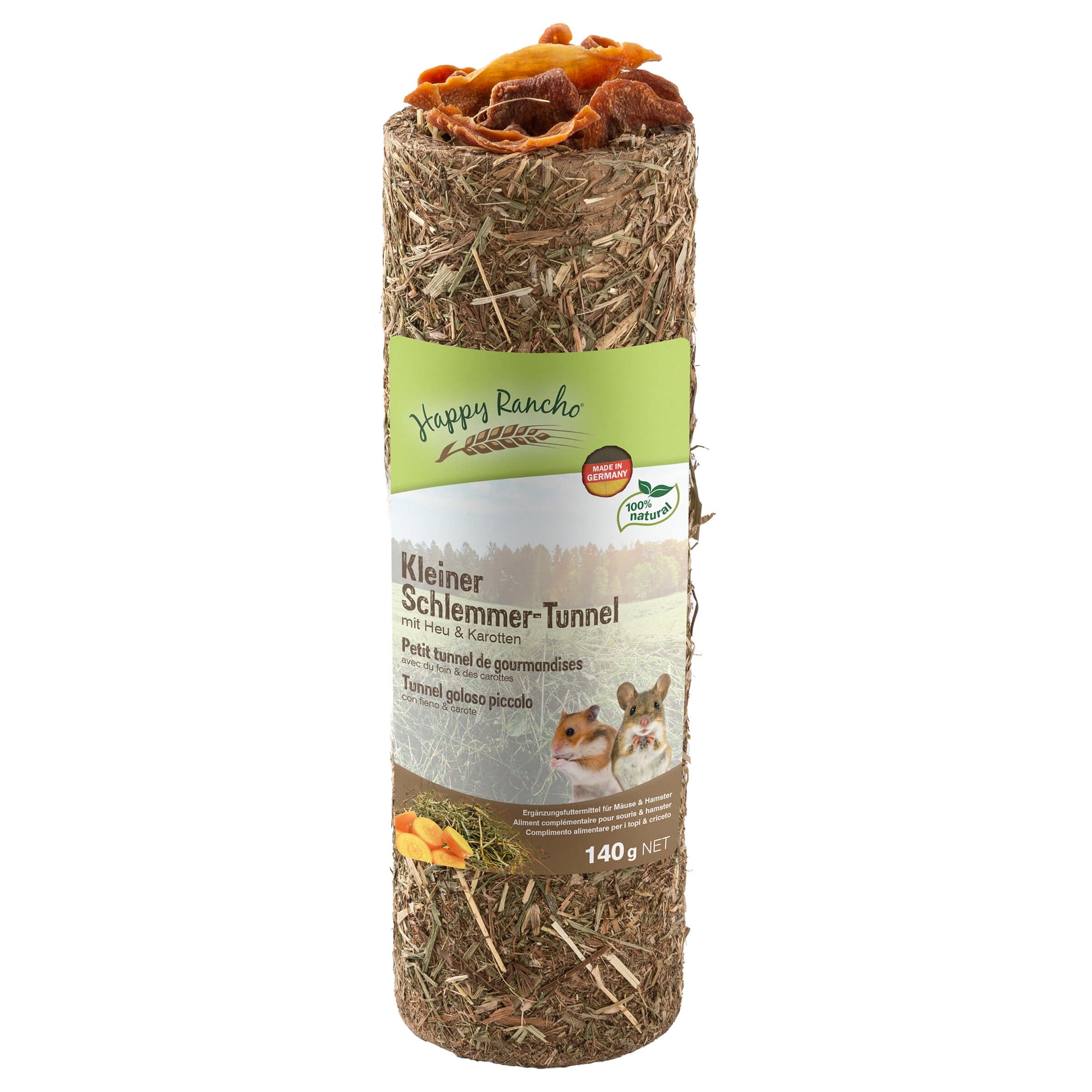 Nagersnack Schlemmertunnel für Mäuse & Hamster