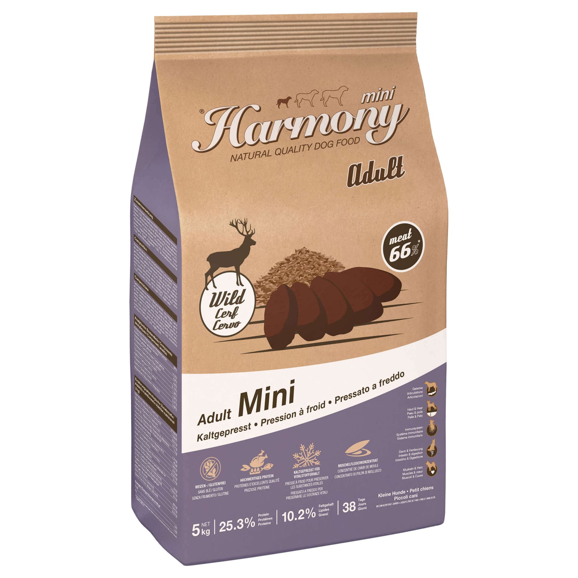 Dog Natural Mini Adult Rotwild & Reis