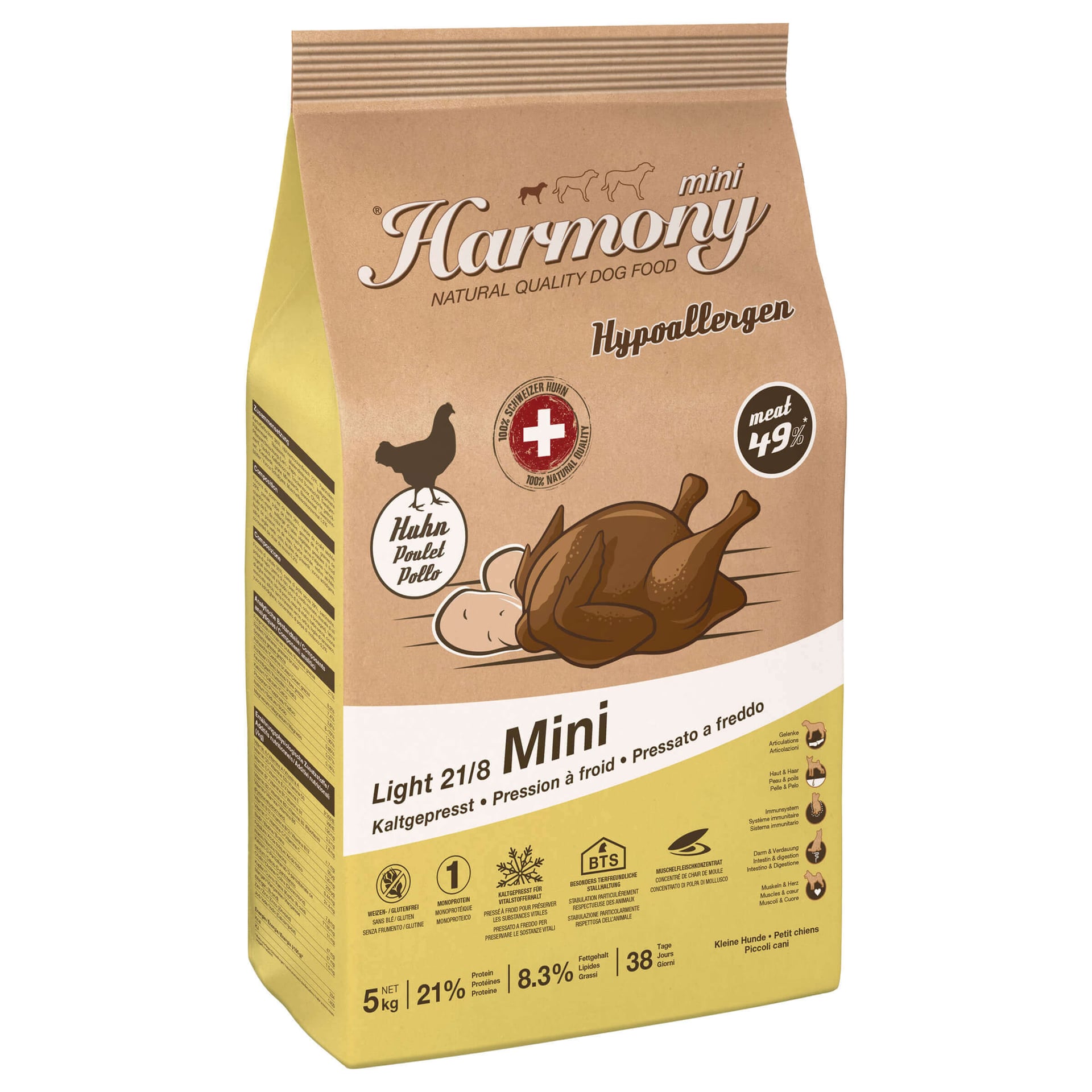 Dog Natural Mini Hypoallergen Light