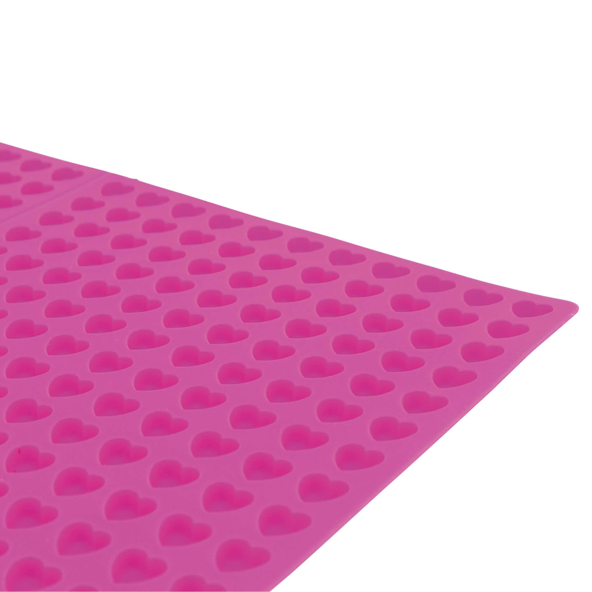 Silikon Backmatte mit Herzen für Hundekekse