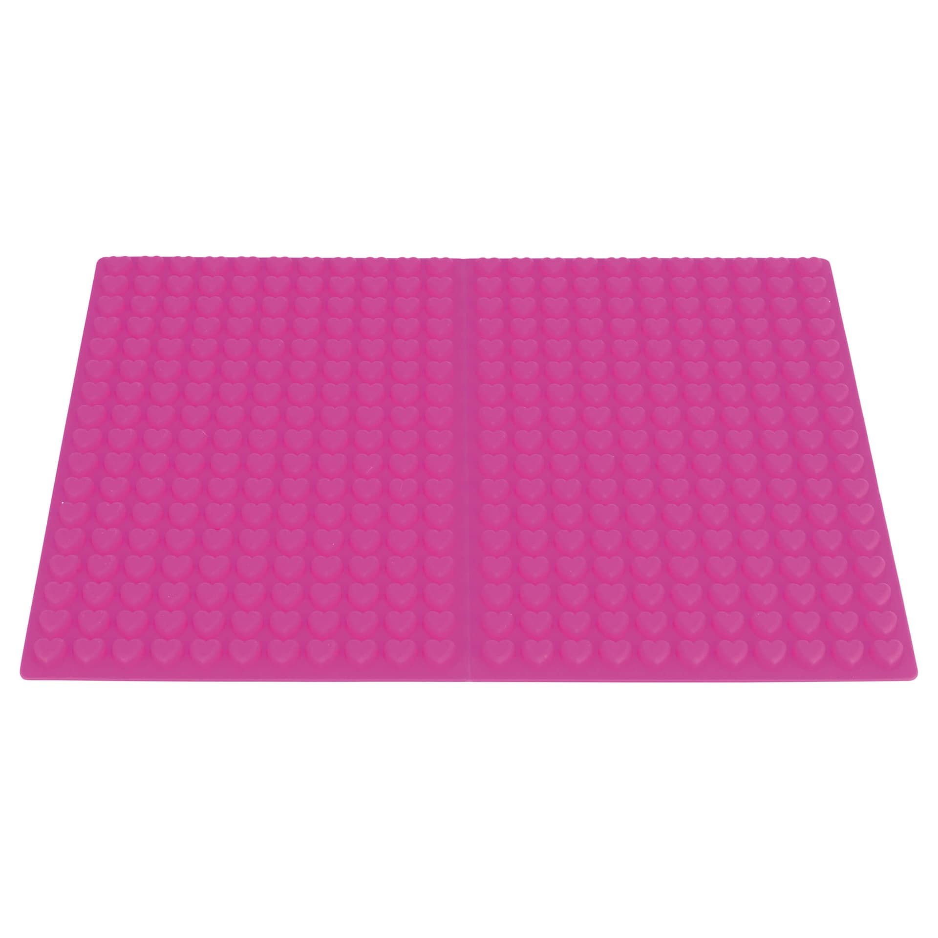 Silikon Backmatte mit Herzen für Hundekekse