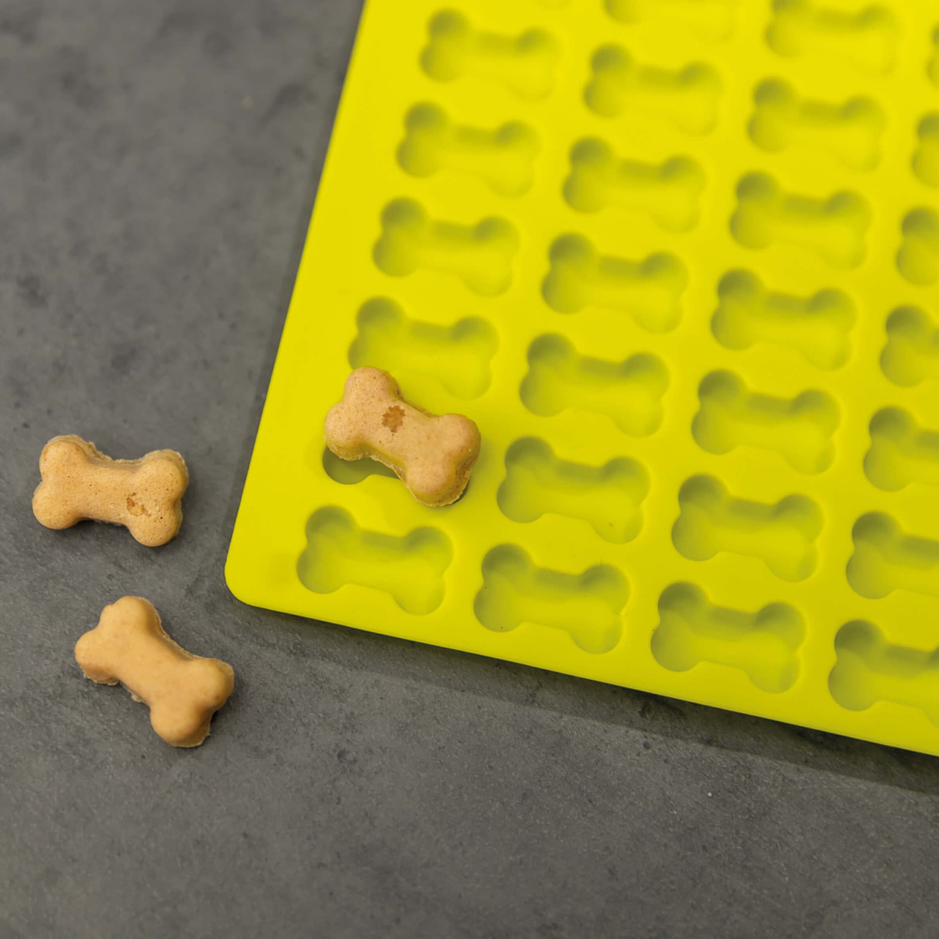 Silikon Backmatte mit Knochen für Hundekekse
