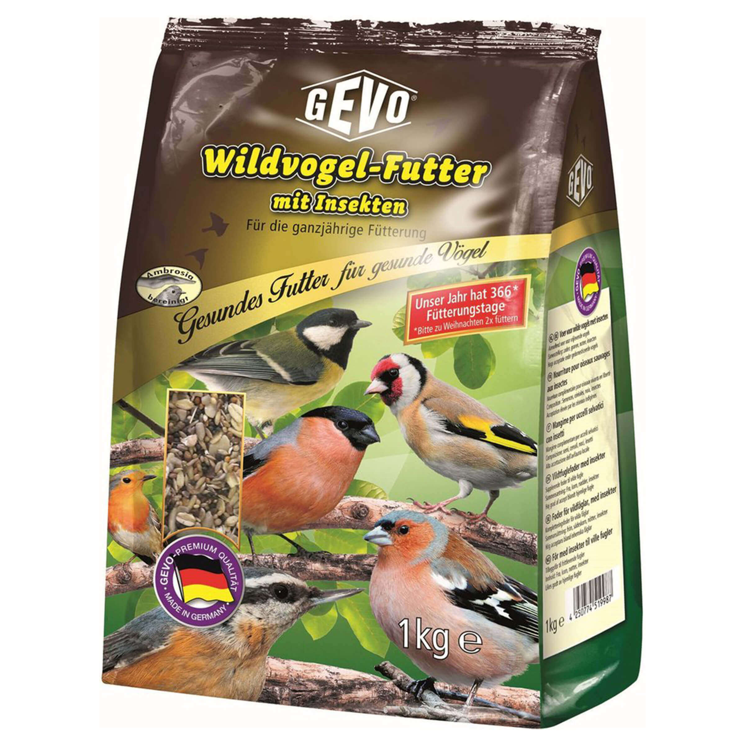 Wildvogelfutter Insekten