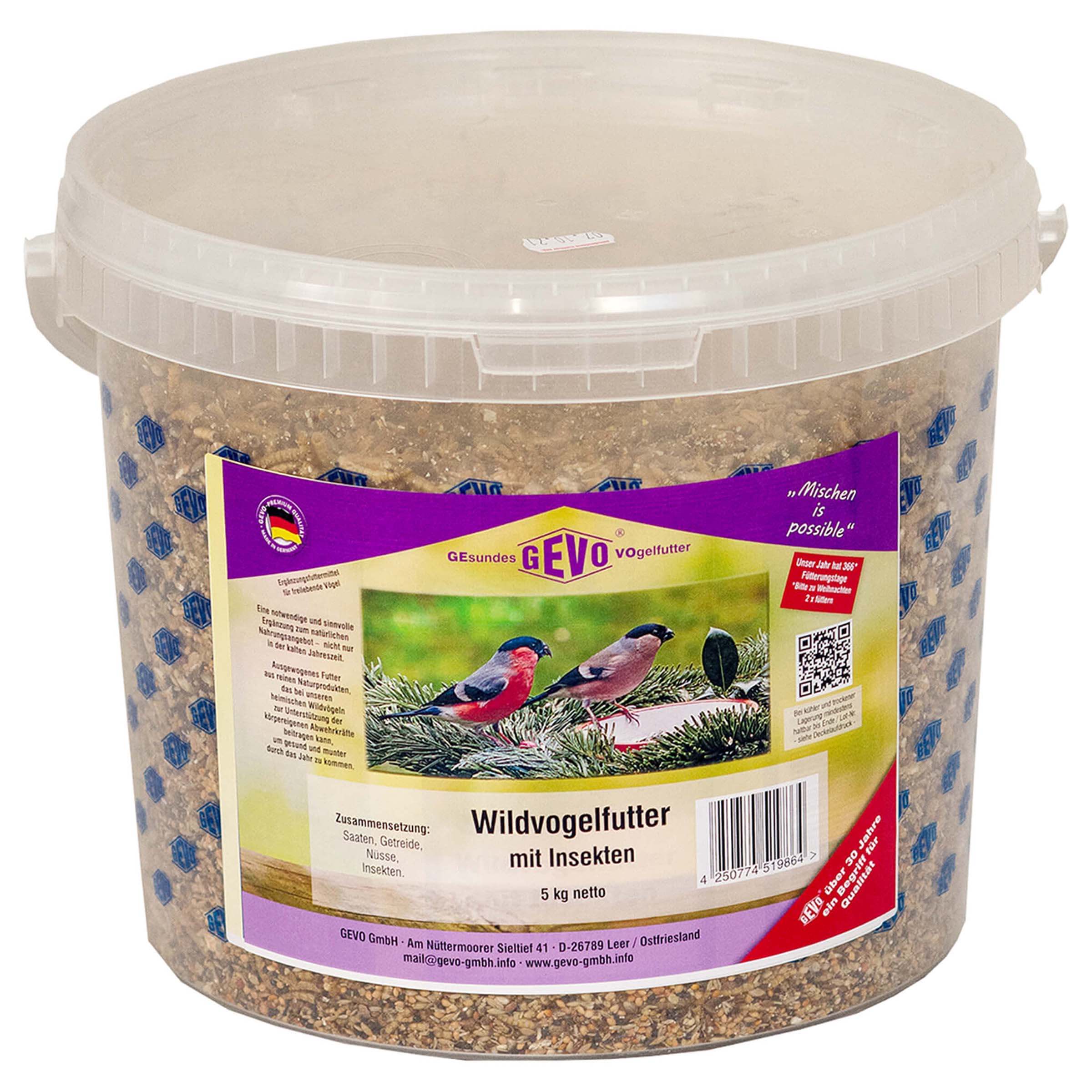 Wildvogelfutter Insekten