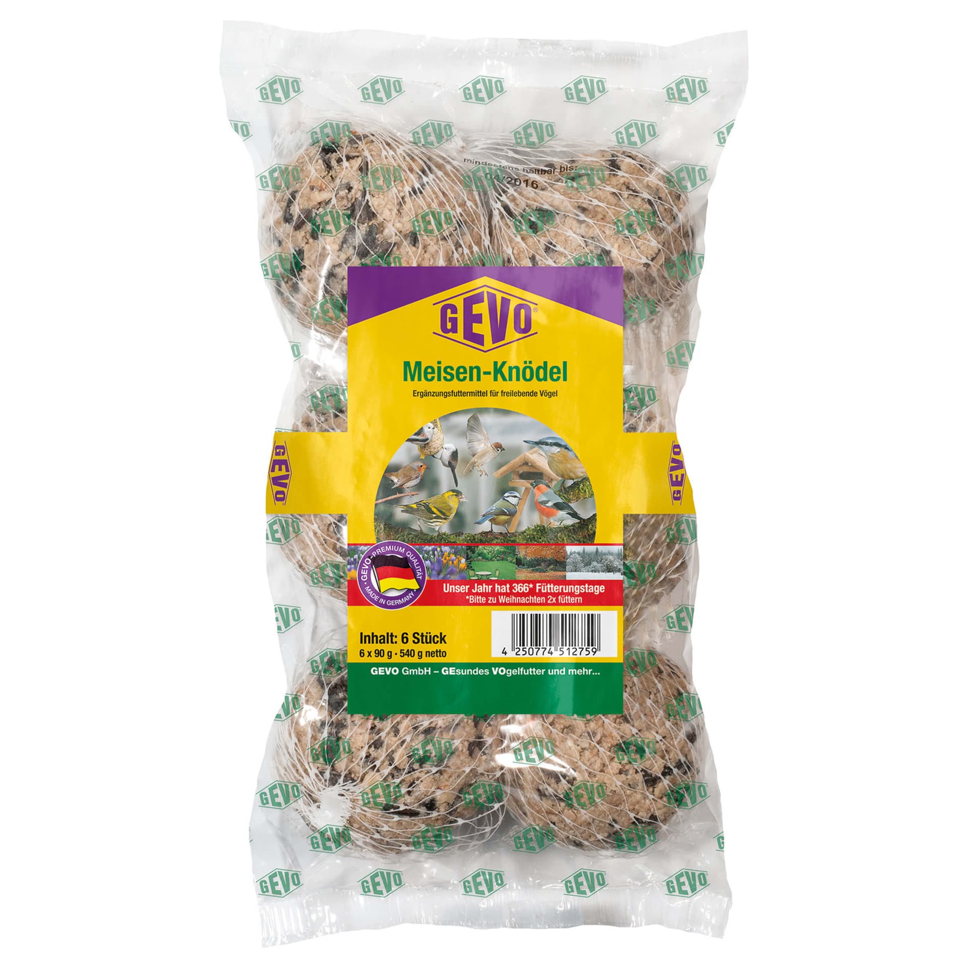 Meisenknödel 6er Pack Wildvogelfutter