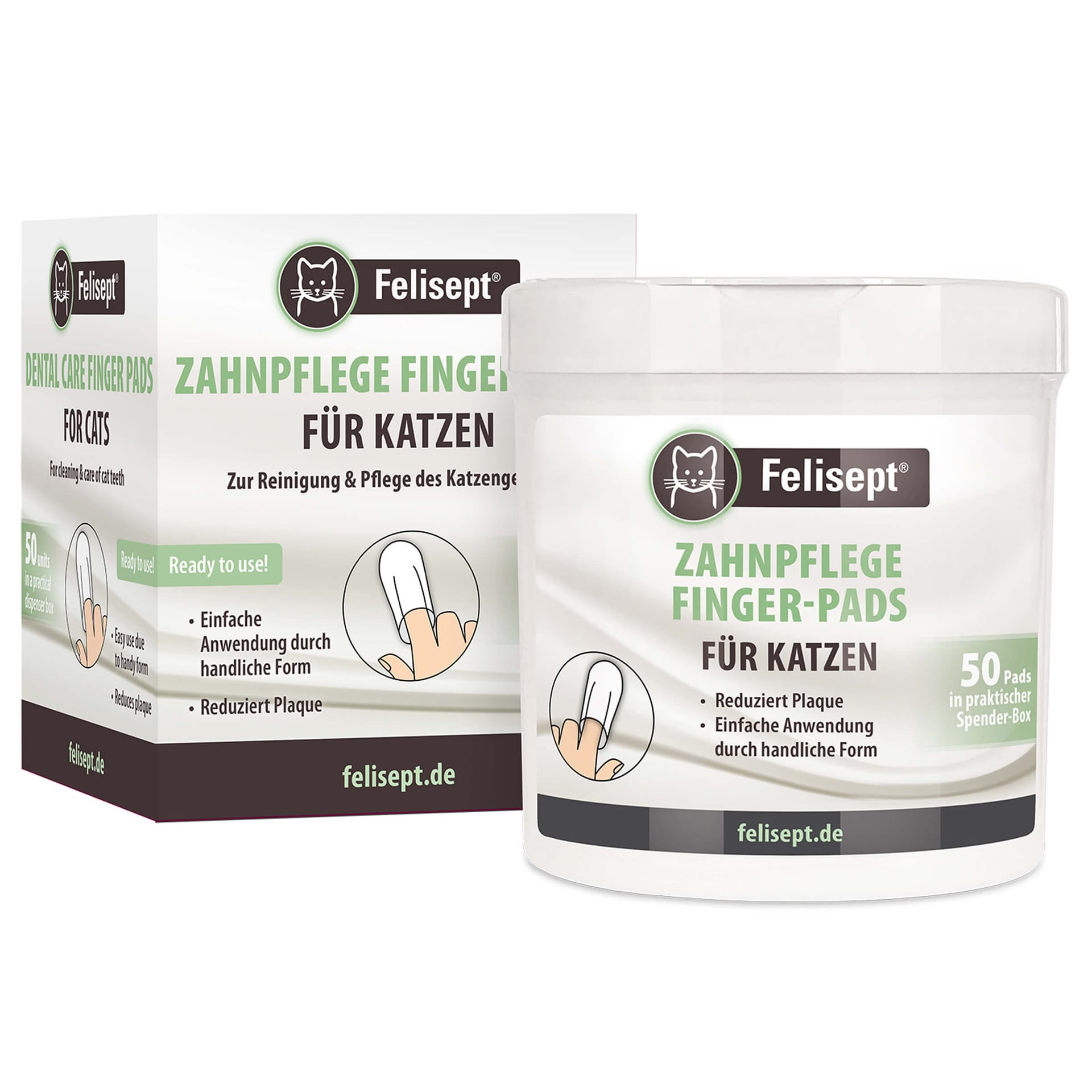 Zahnpflege Finger-Pads